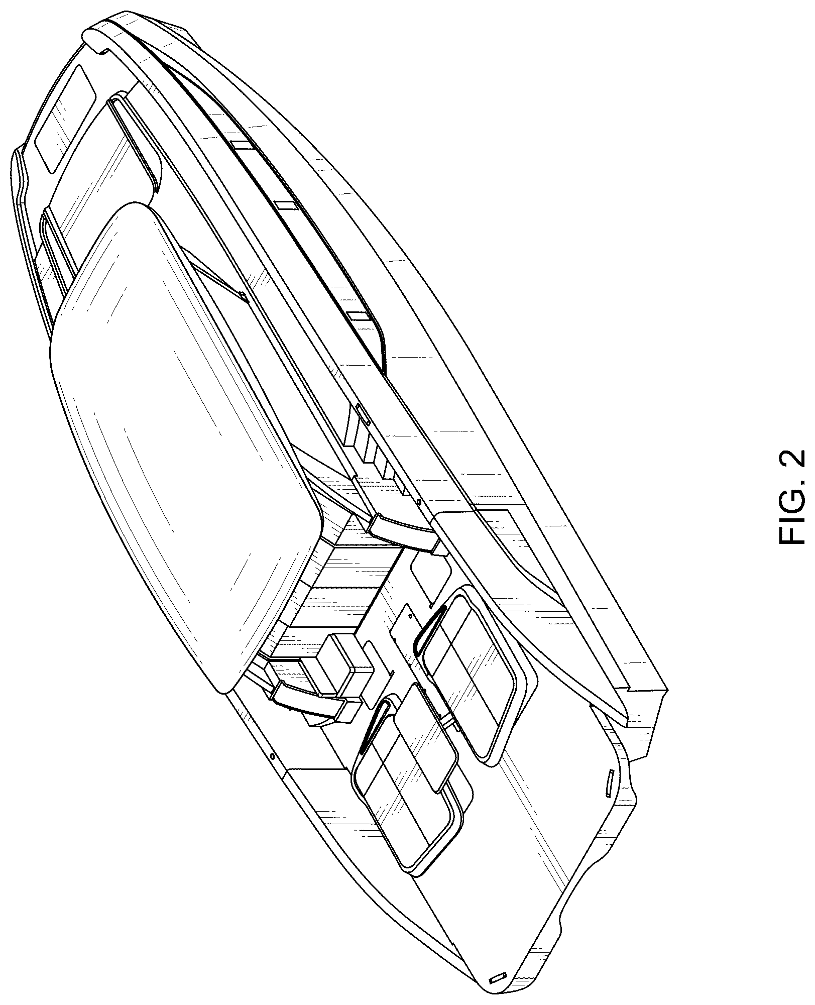 Patent USD1125010 Figure 2 – Catamaran