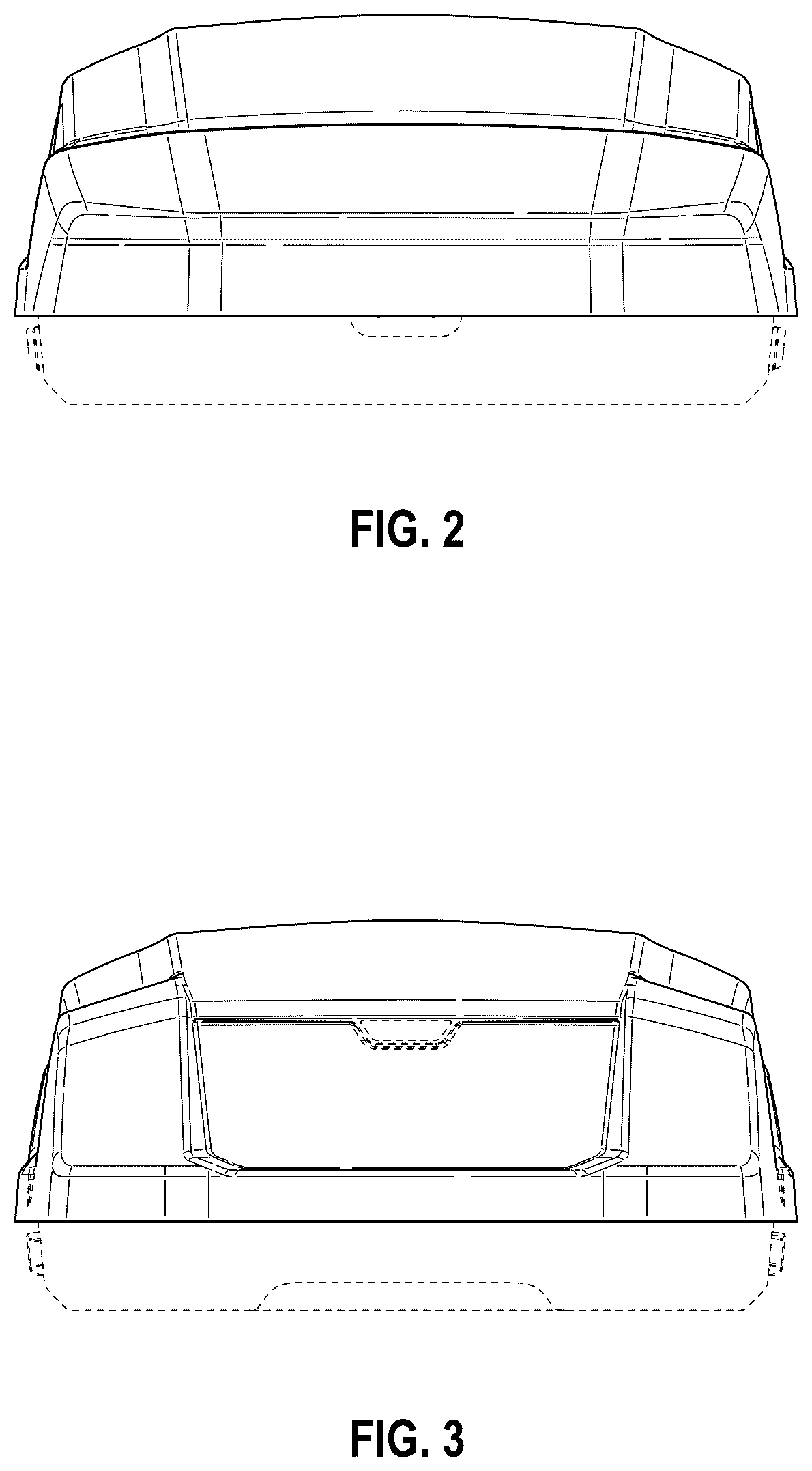 Patent USD1125012 Figure 2 – Cargo box