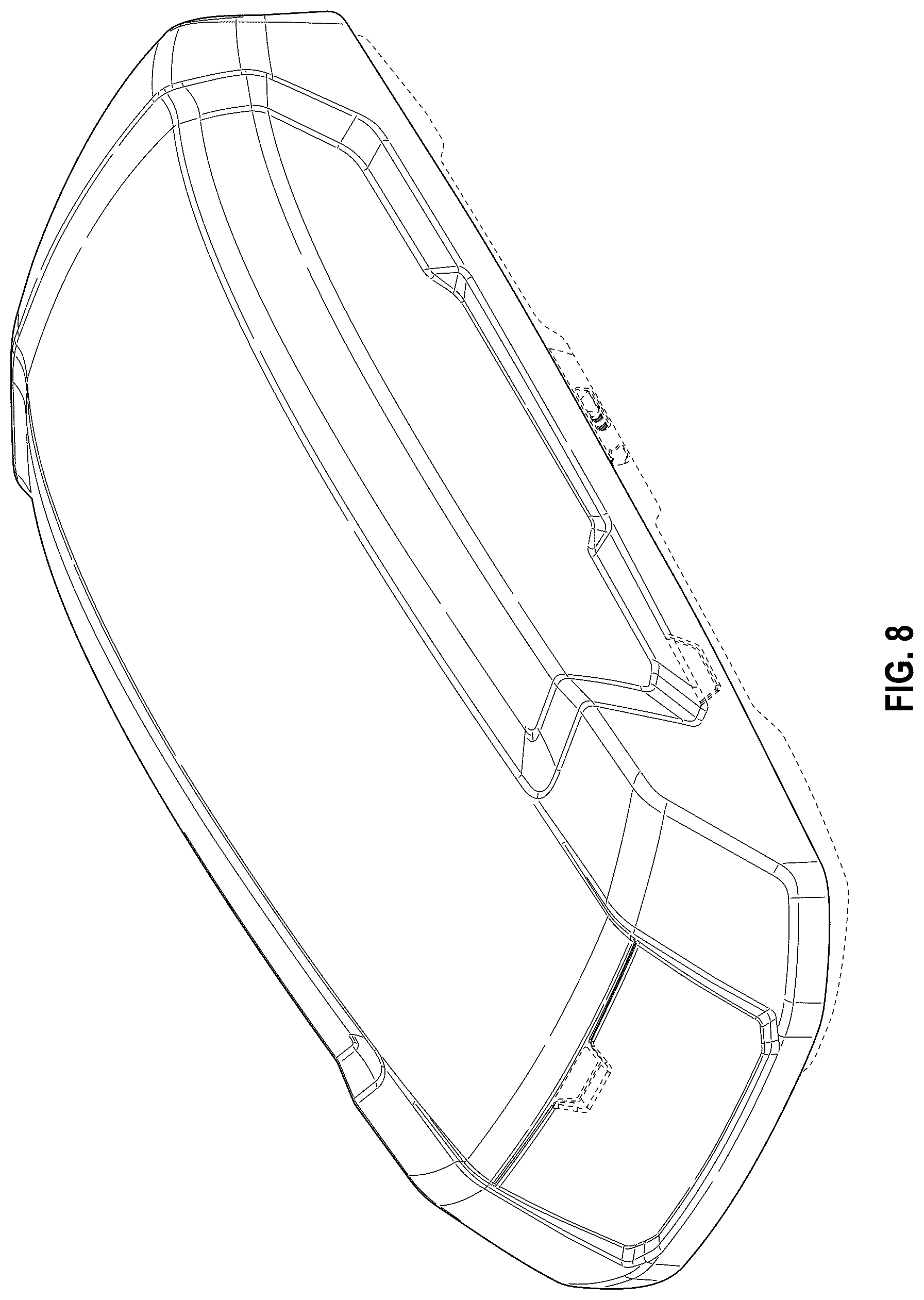 Patent USD1125012 Figure 6 – Cargo box