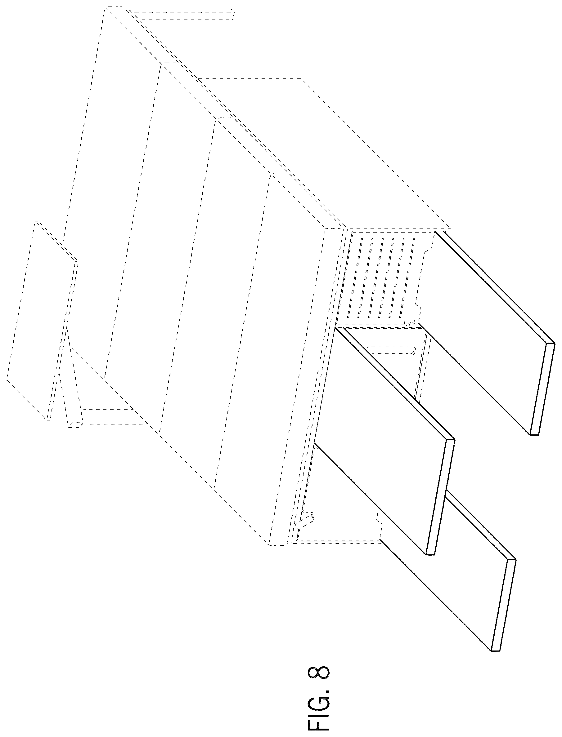 Patent USD1125013 Figure 6 – Camping box