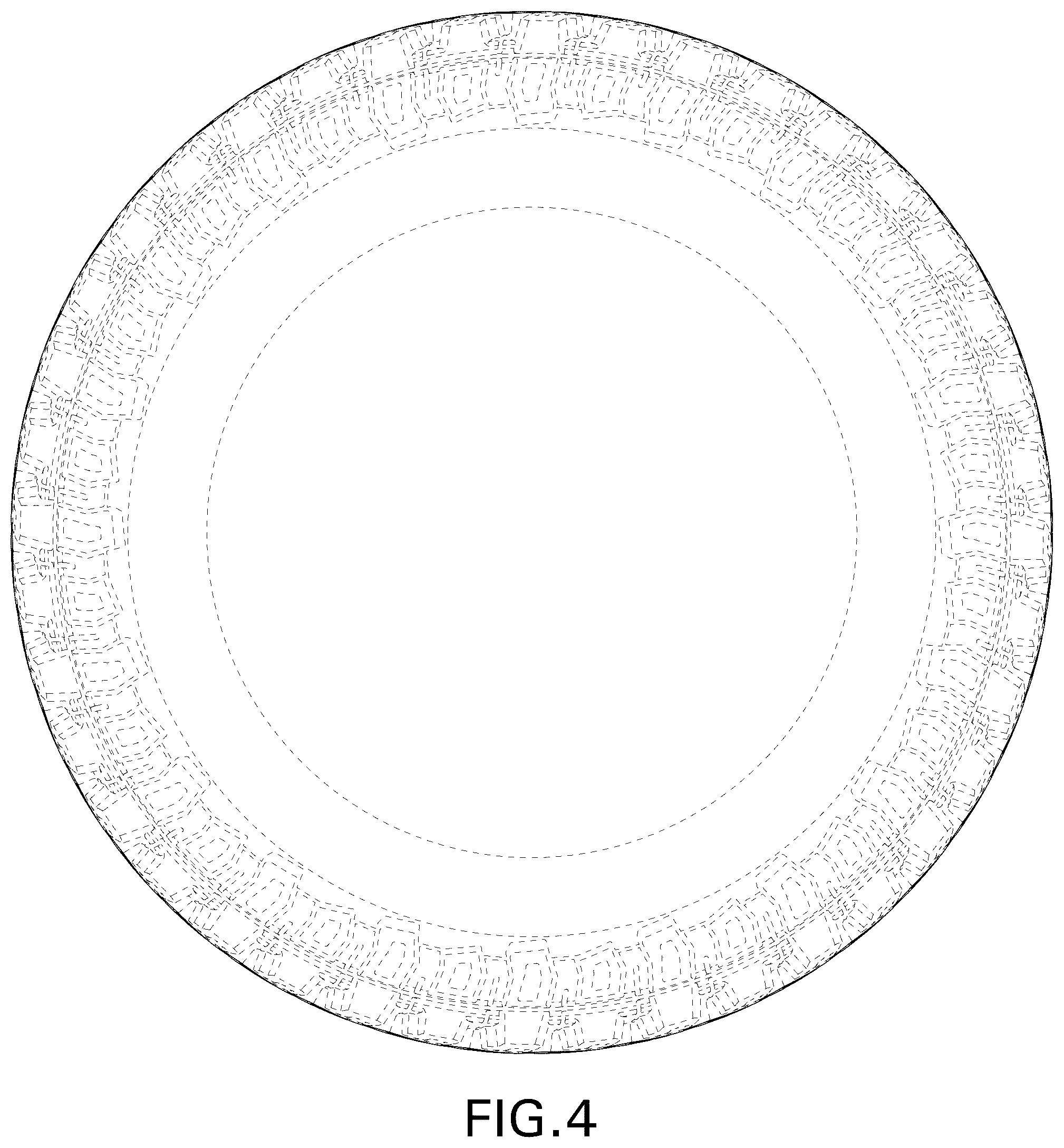 Patent USD1125016 Figure 4 – Tire
