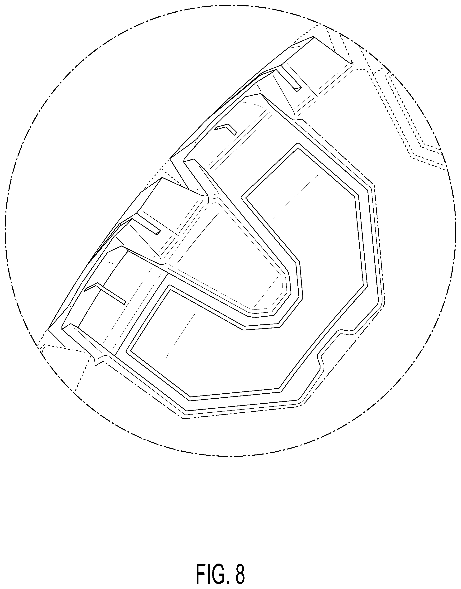 Patent USD1125020 Figure 8 – Tire
