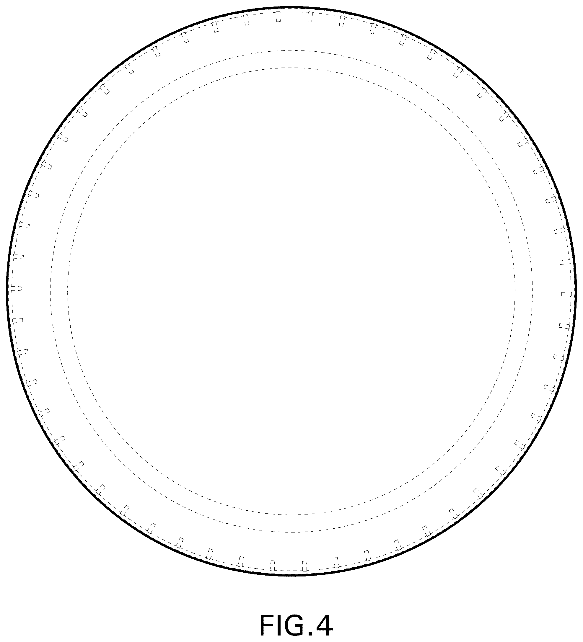 Patent USD1125022 Figure 4 – Tire
