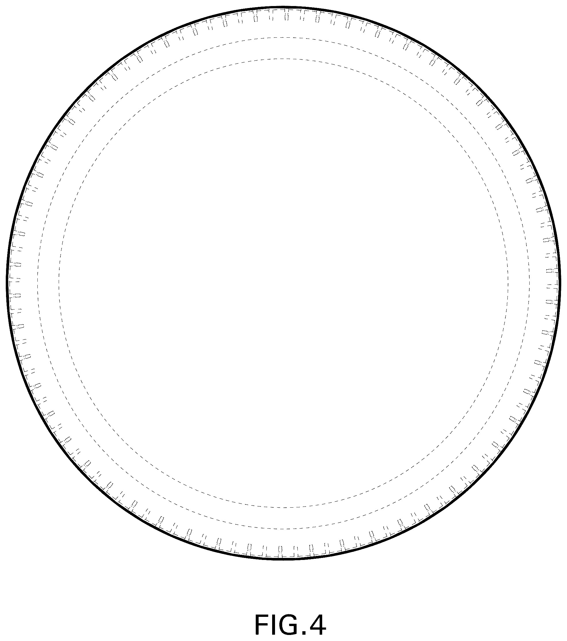 Patent USD1125023 Figure 4 – Tire