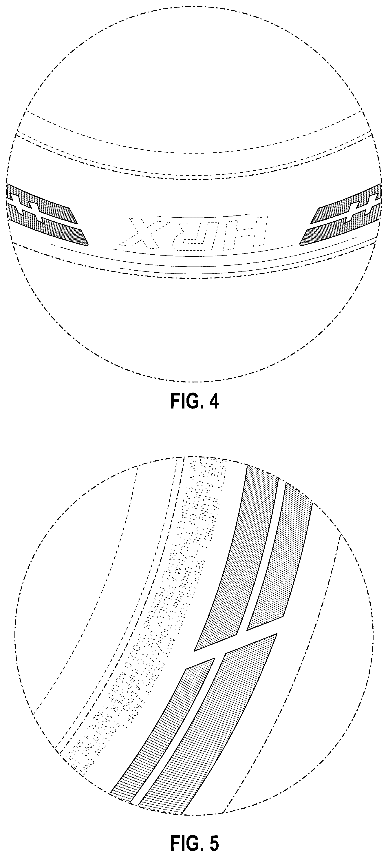 Patent USD1125027 Figure 3 – Tire sidewall