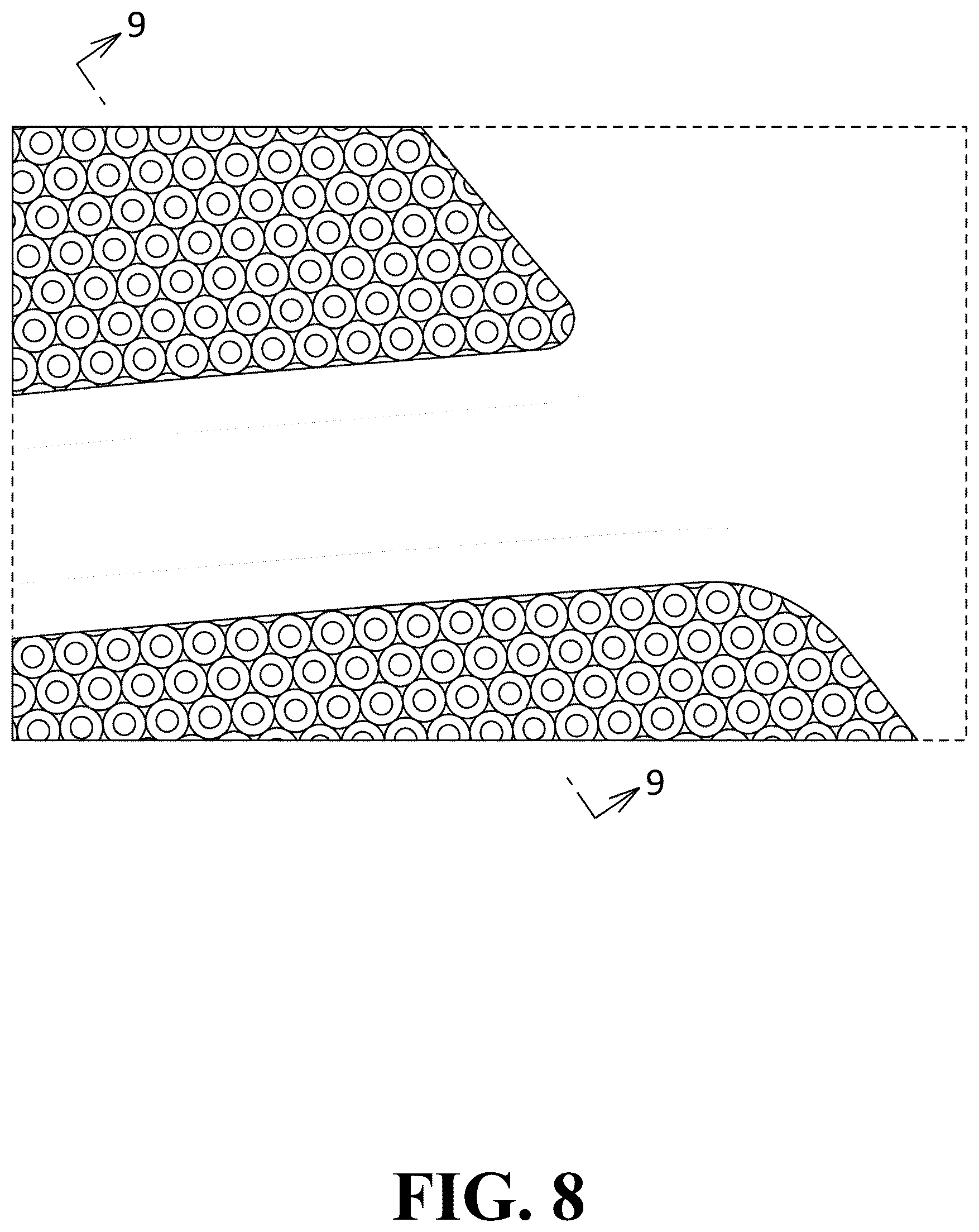Patent USD1125028 Figure 8 – Tire for automobile