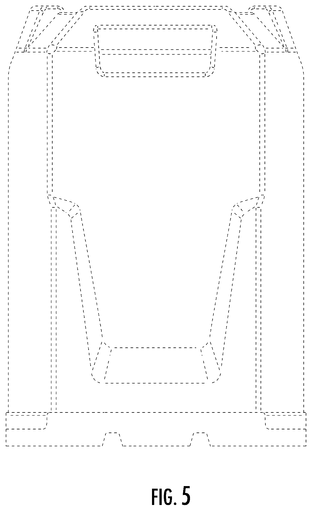 Patent USD1125030 Figure 5 – Battery pack