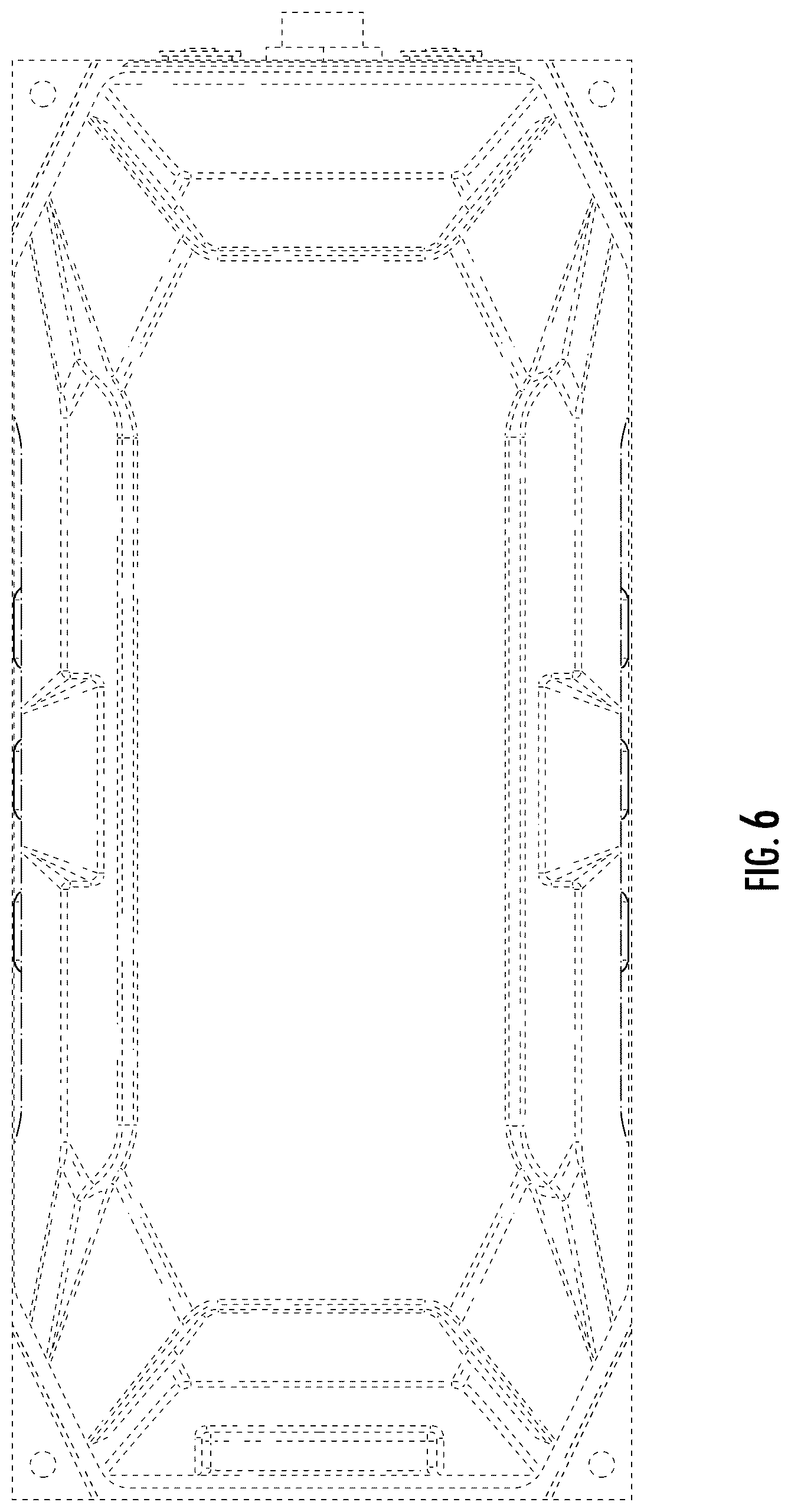 Patent USD1125030 Figure 6 – Battery pack