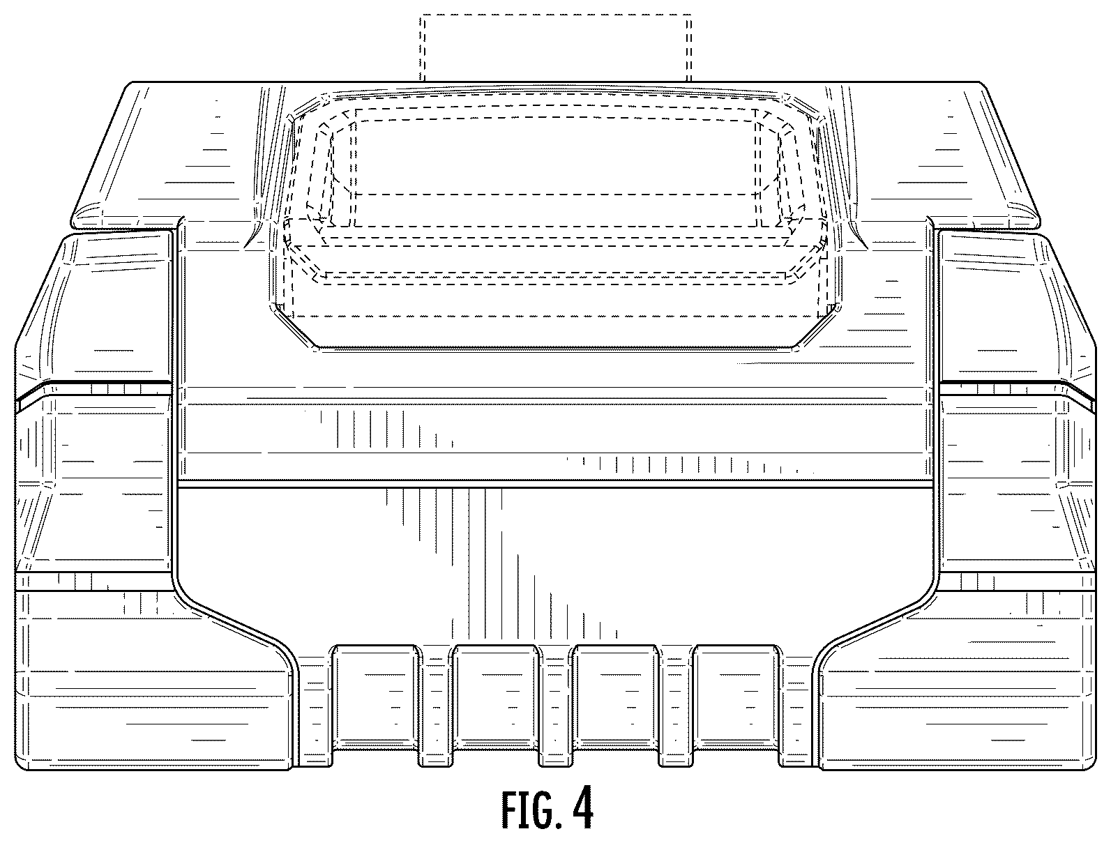 Patent USD1125034 Figure 4 – Battery pack