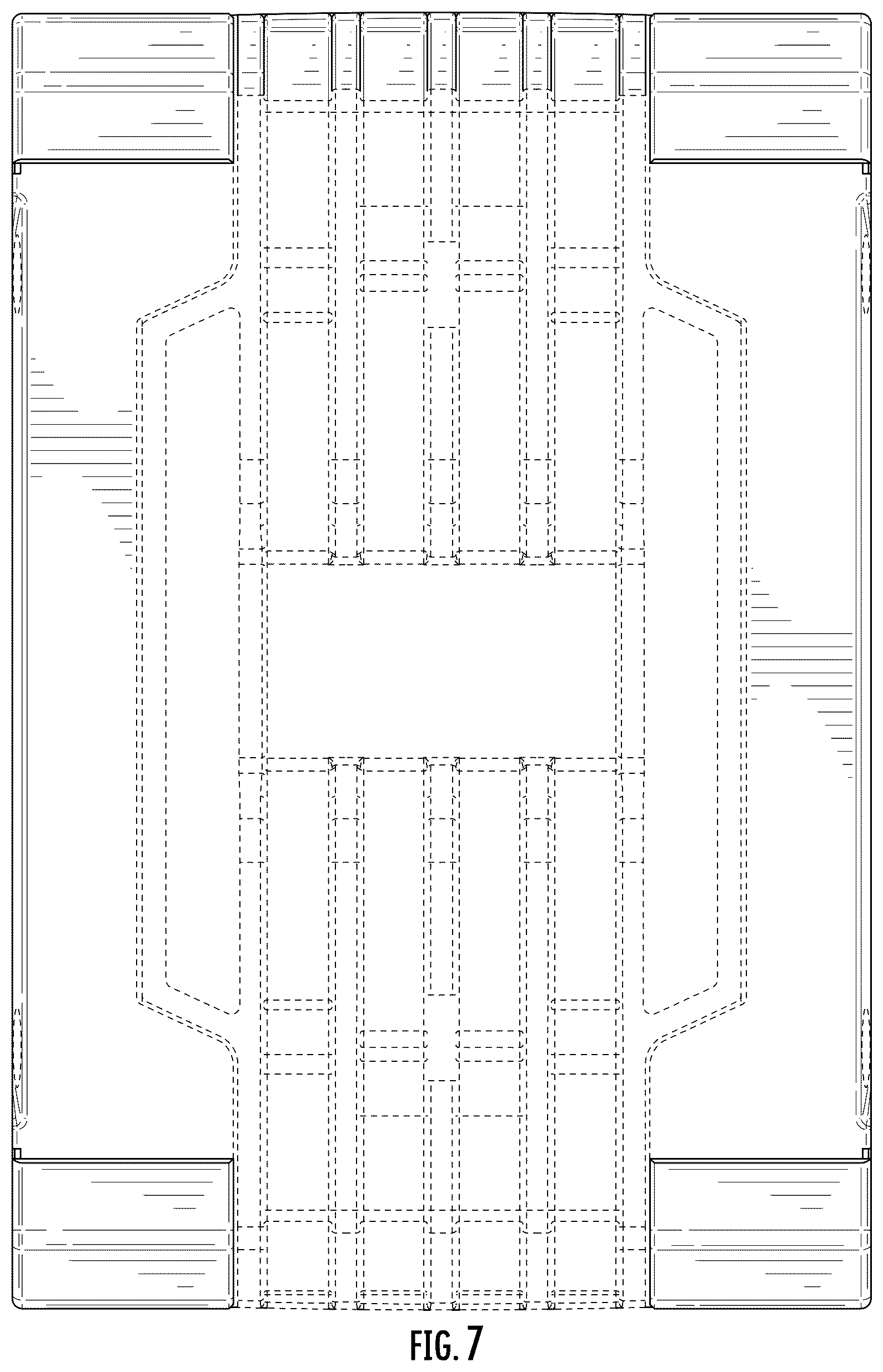 Patent USD1125034 Figure 7 – Battery pack