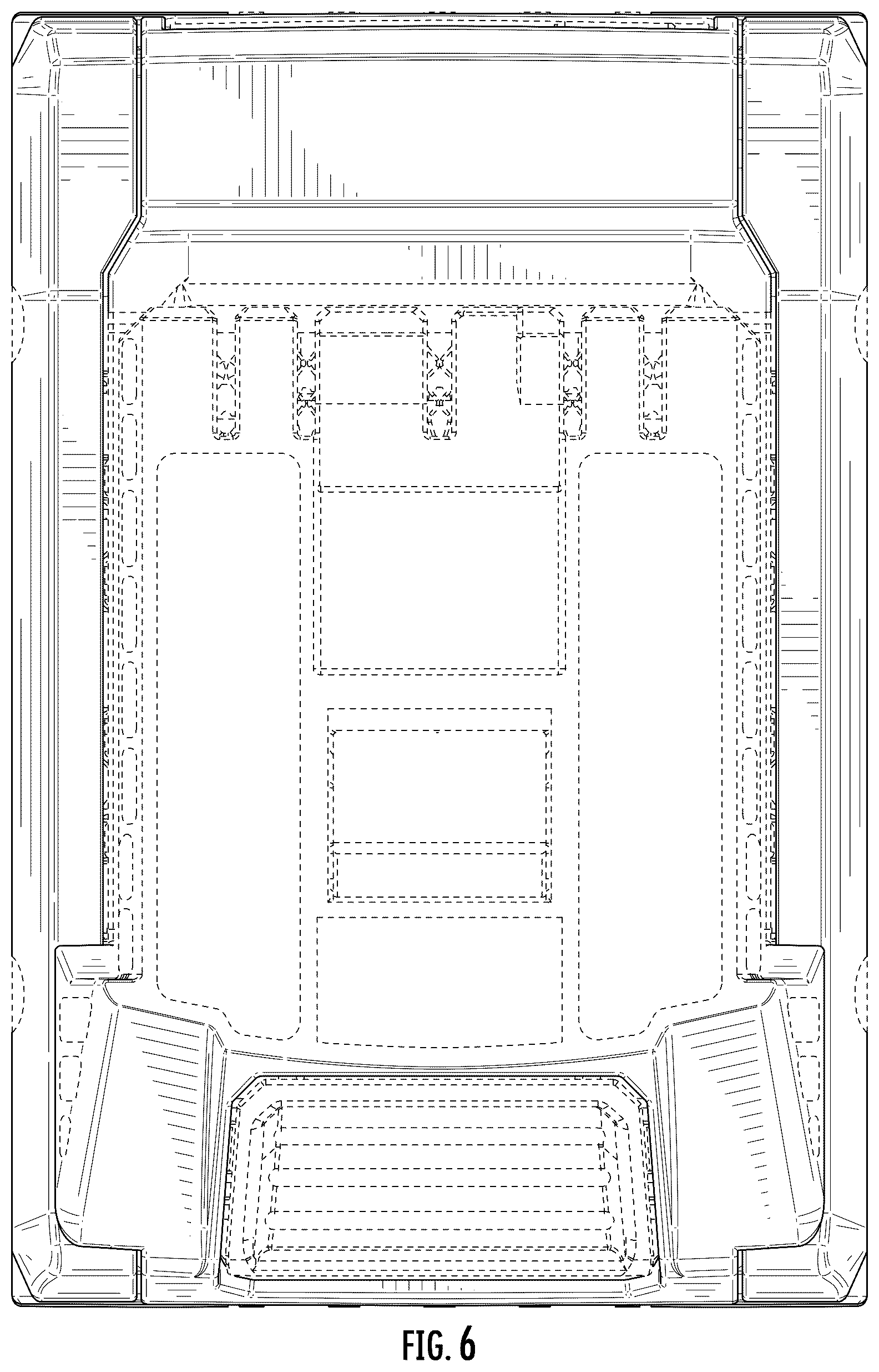 Patent USD1125035 Figure 6 – Battery pack
