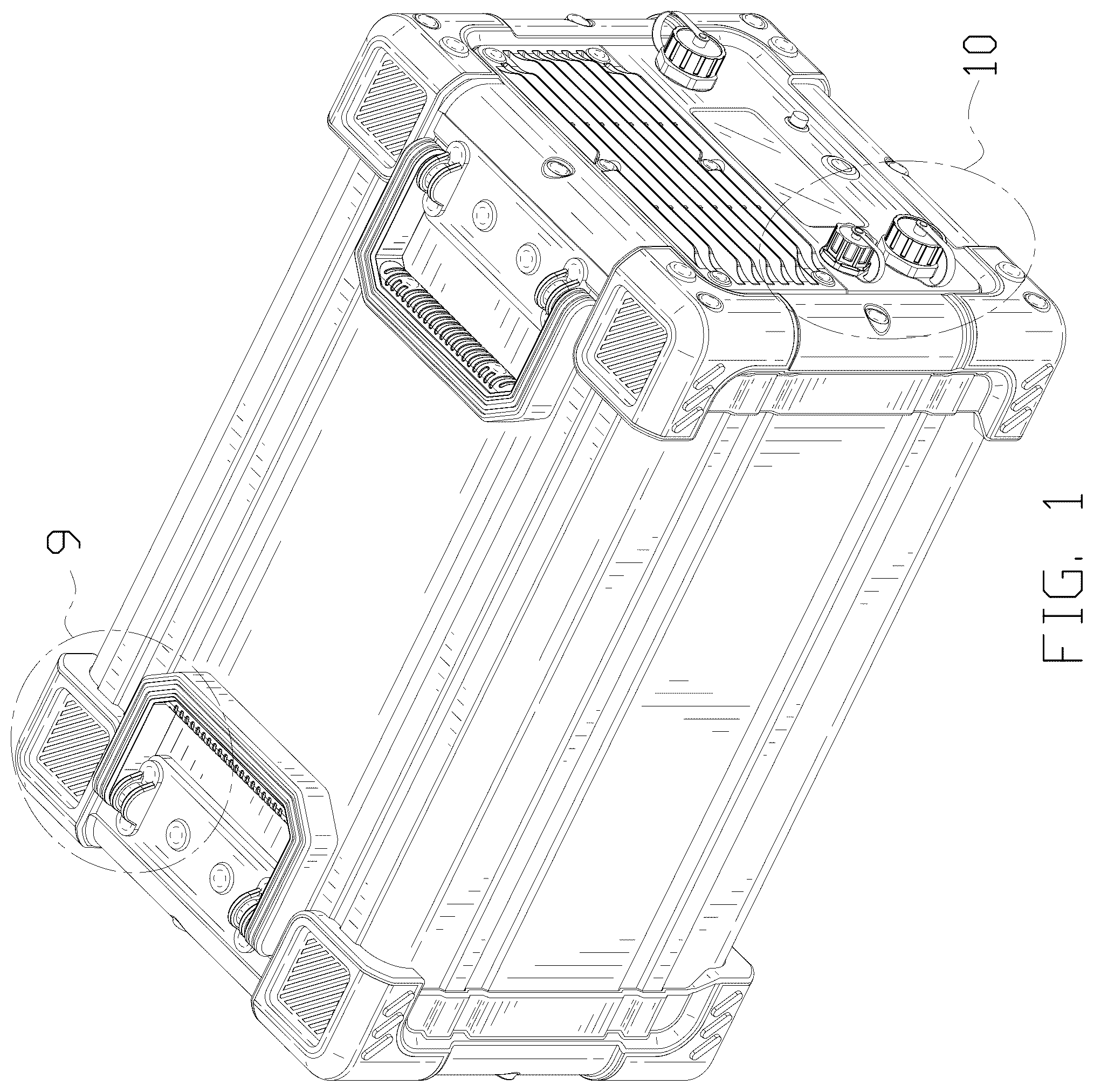 Patent USD1125036 — Portable power station — Figure 1