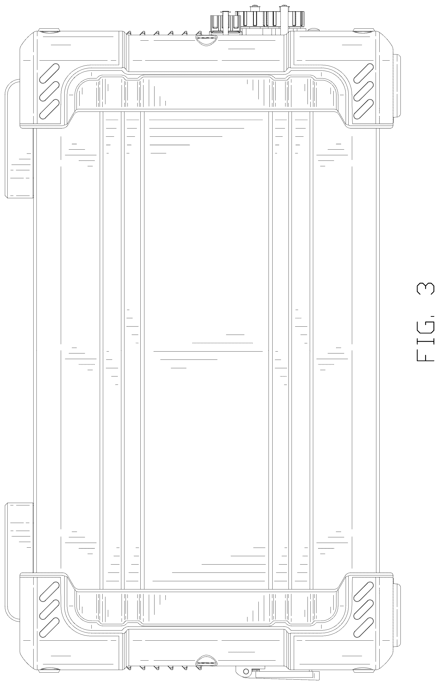 Patent USD1125036 Figure 3 – Portable power station
