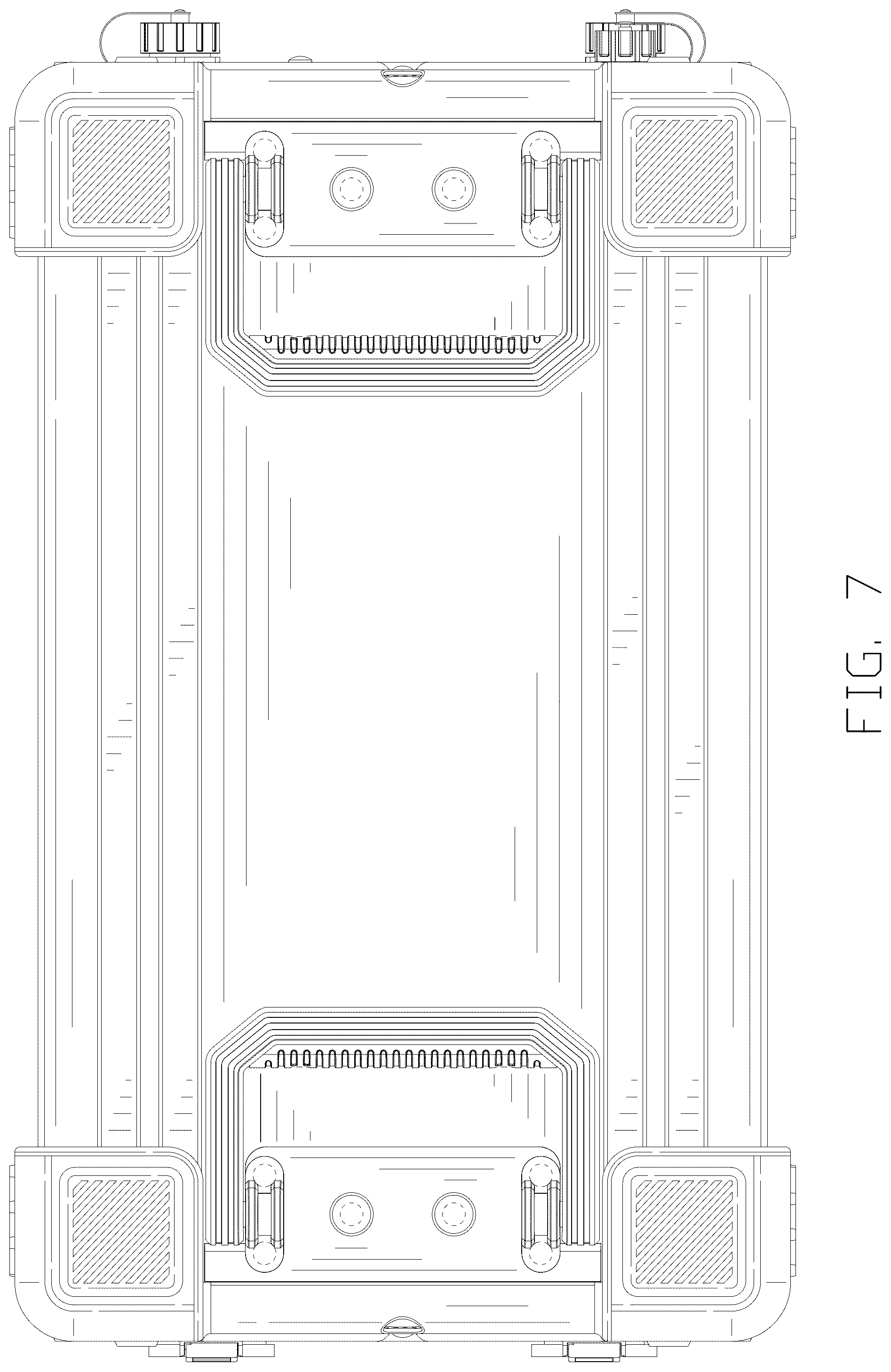 Patent USD1125036 Figure 7 – Portable power station