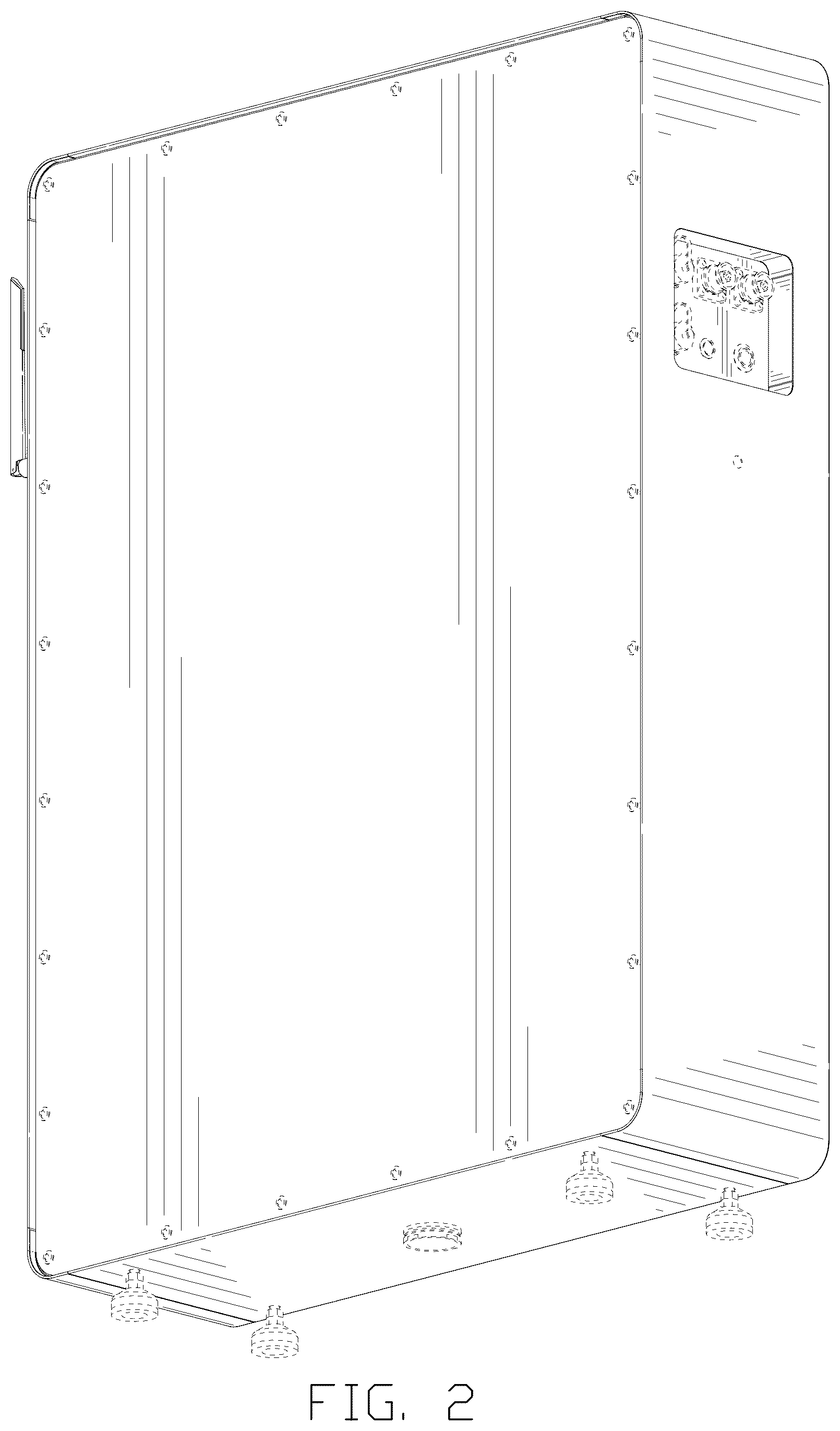 Patent USD1125037 Figure 2 – Energy storage device