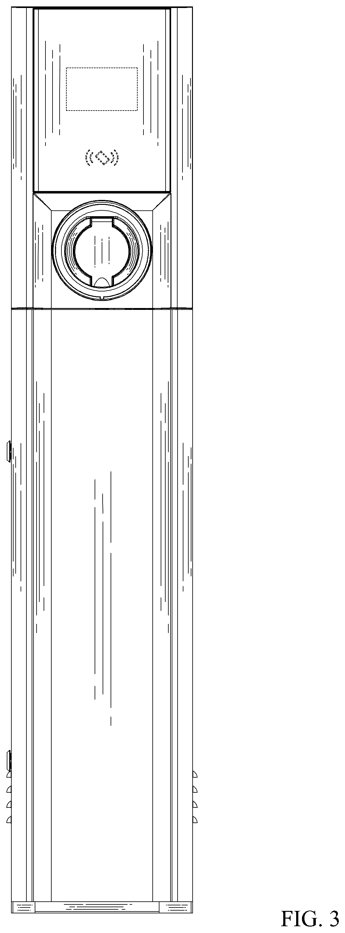 Patent USD1125039 Figure 3 – Charging station for electric vehicles