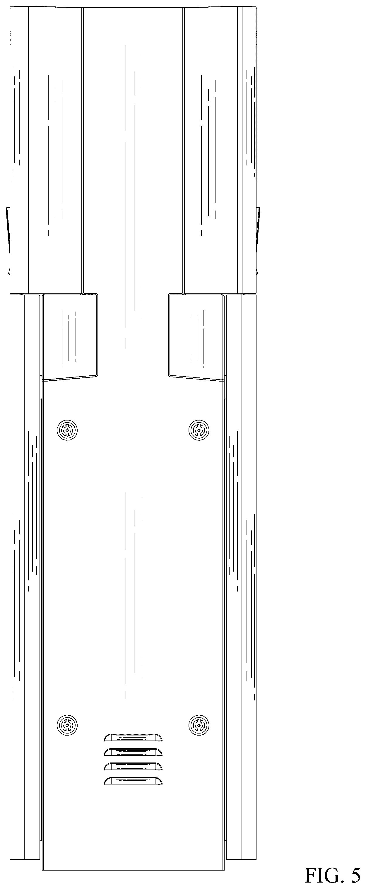 Patent USD1125039 Figure 5 – Charging station for electric vehicles
