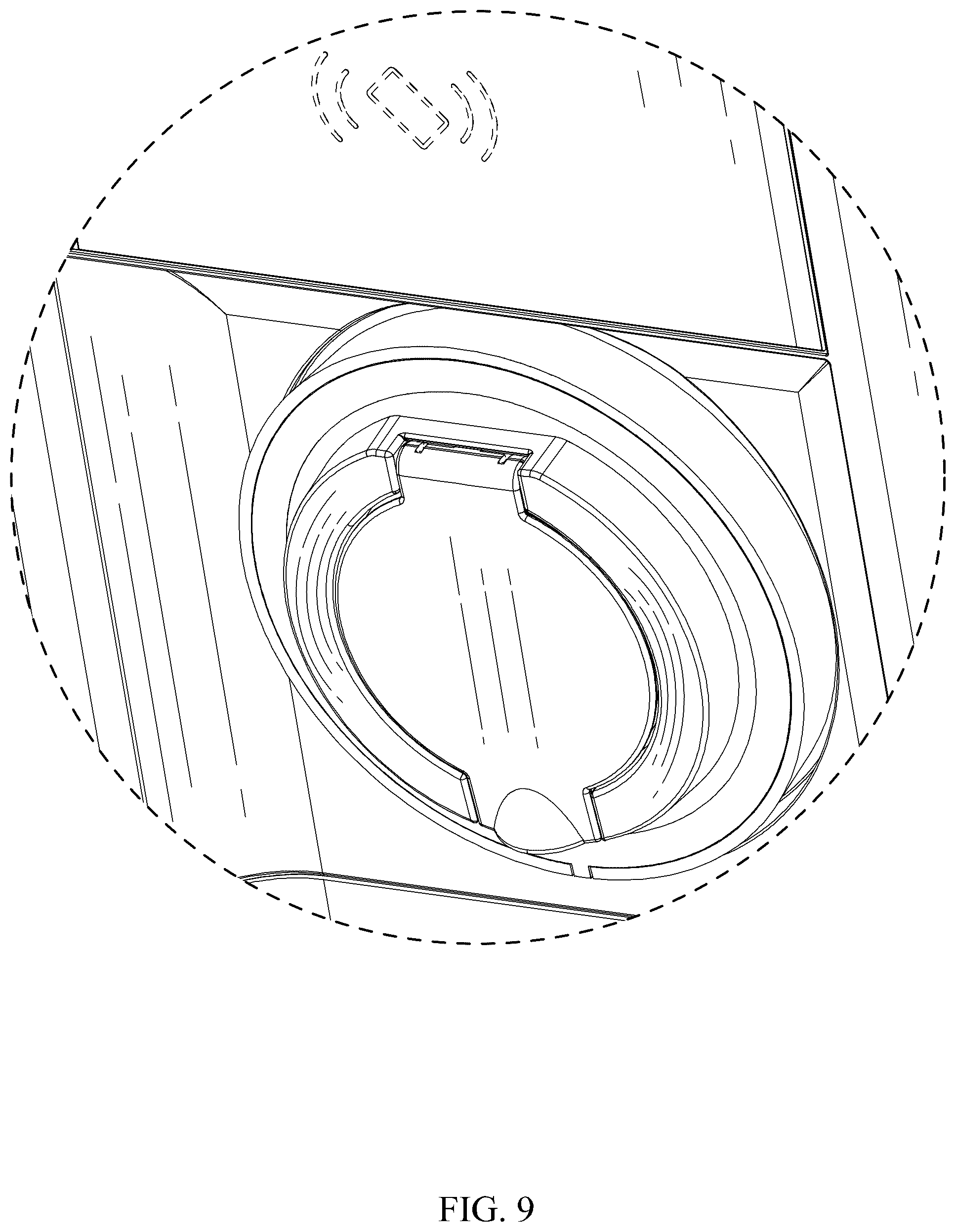 Patent USD1125039 Figure 9 – Charging station for electric vehicles