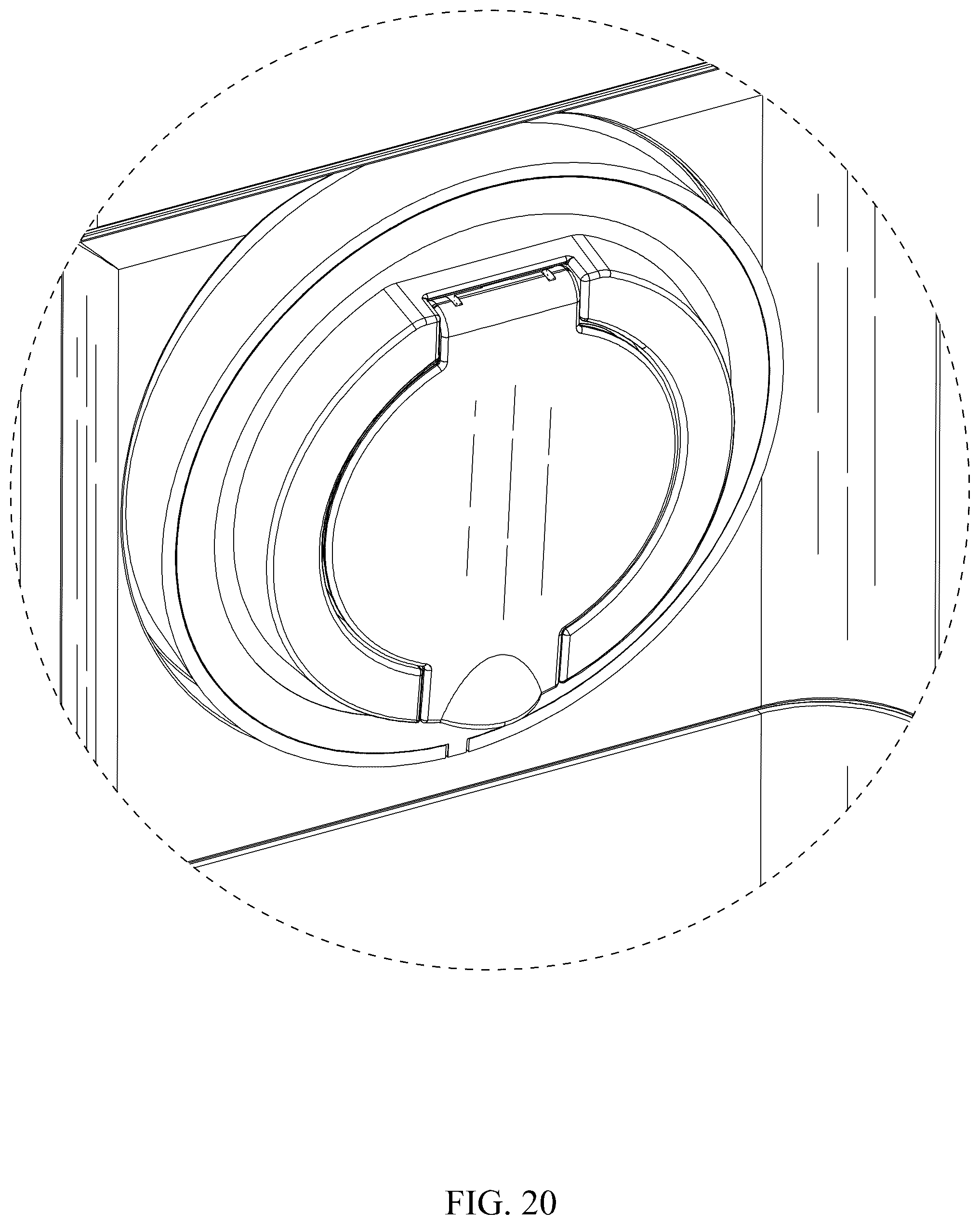 Patent USD1125039 Figure 20 – Charging station for electric vehicles