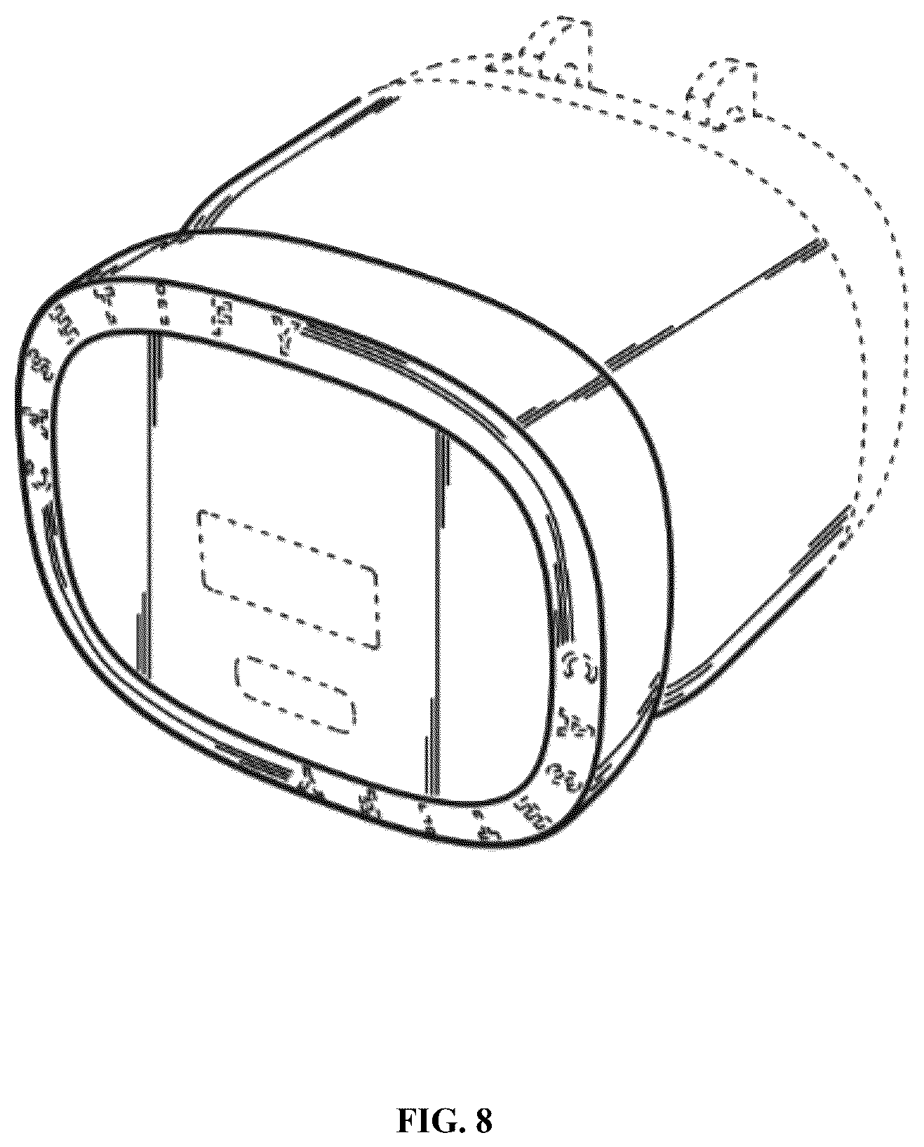 Patent USD1125040 Figure 8 – Charger