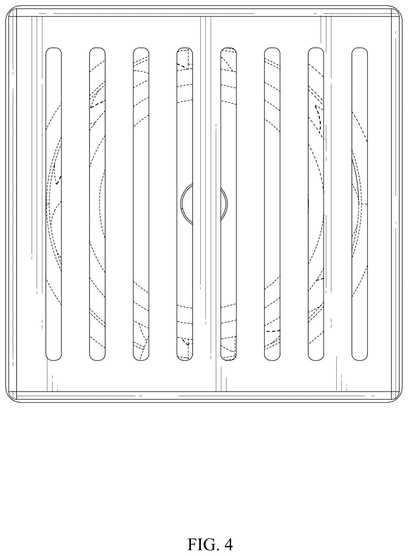 Patent USD1125042 Figure 4 – Electric car charging device