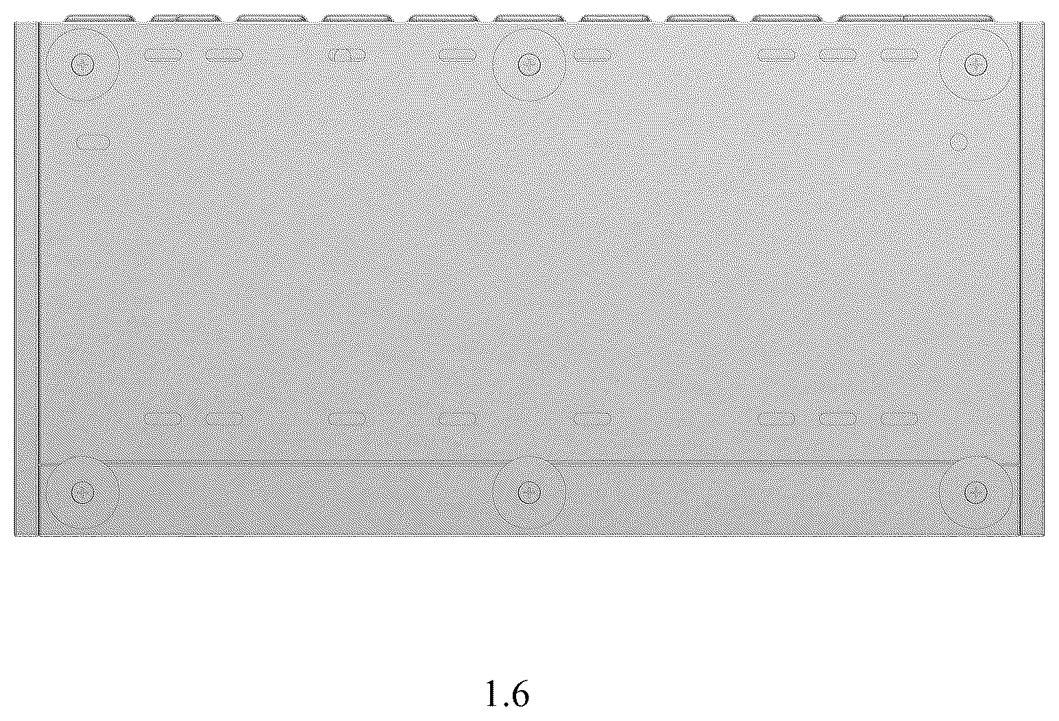 Patent USD1125043 Figure 6 – Charging wall box