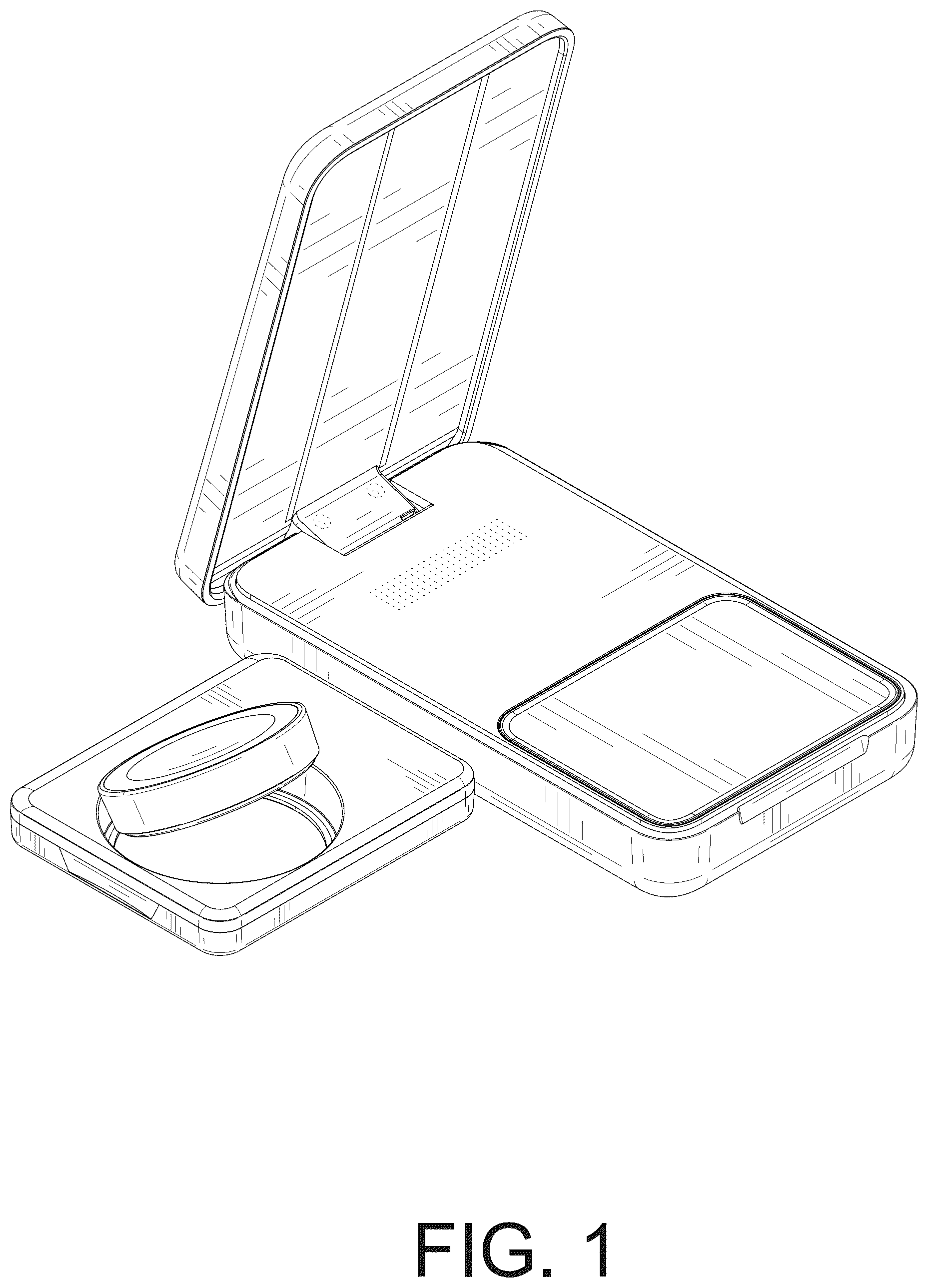 Patent USD1125044 Figure 1 – Wireless charger