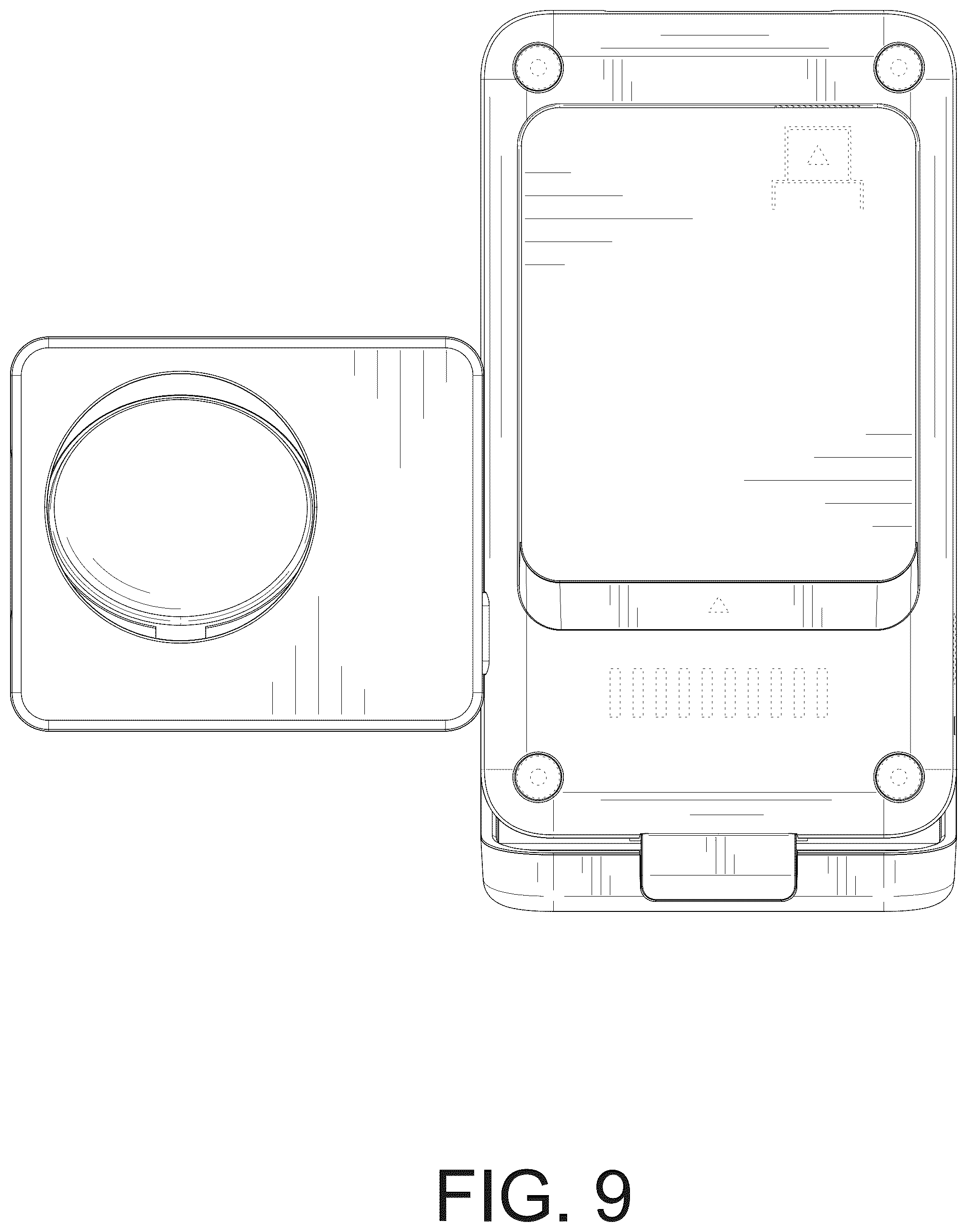 Patent USD1125044 Figure 9 – Wireless charger