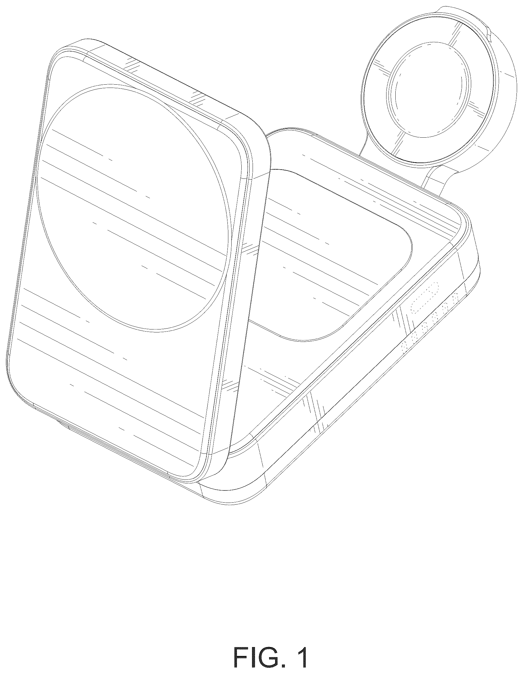 Patent USD1125045 — Wireless charger — Figure 1