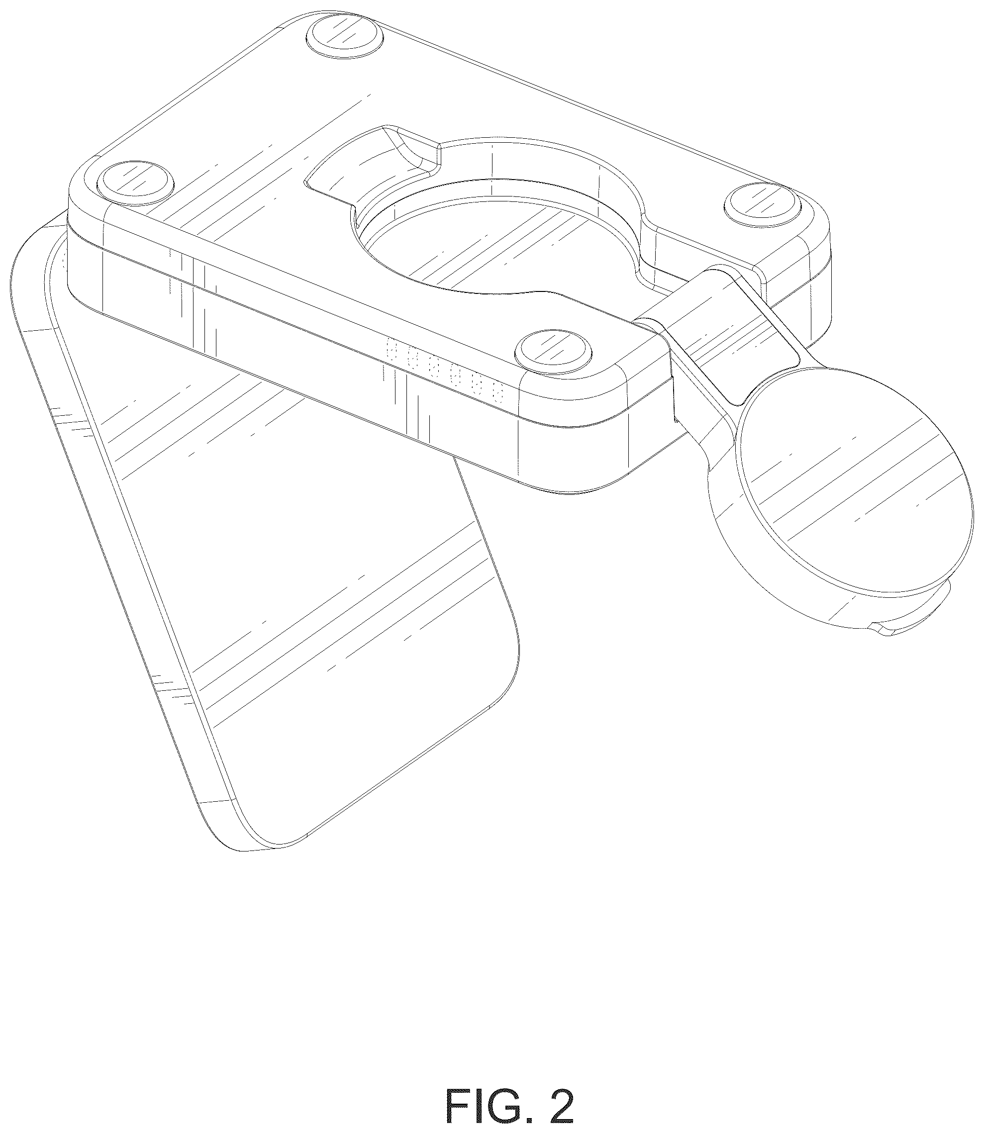 Patent USD1125045 Figure 2 – Wireless charger