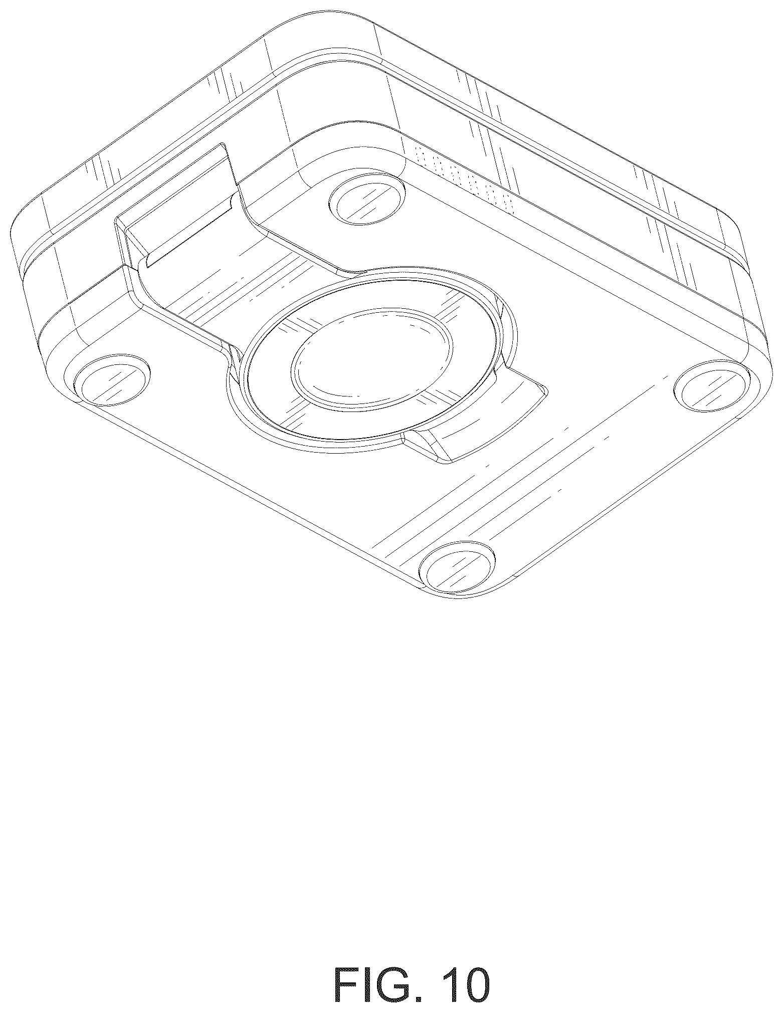 Patent USD1125045 Figure 10 – Wireless charger