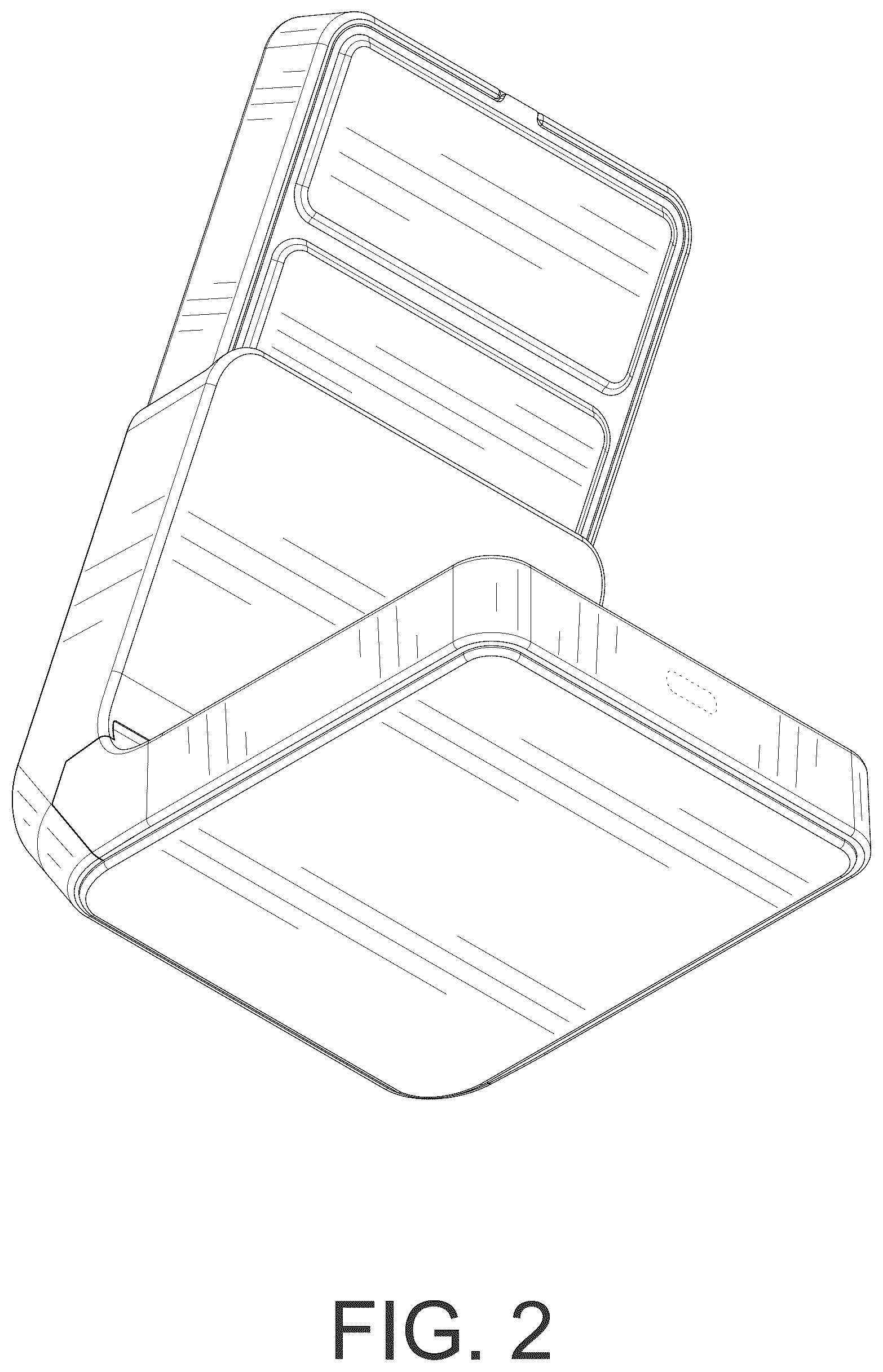 Patent USD1125046 Figure 2 – Wireless charger