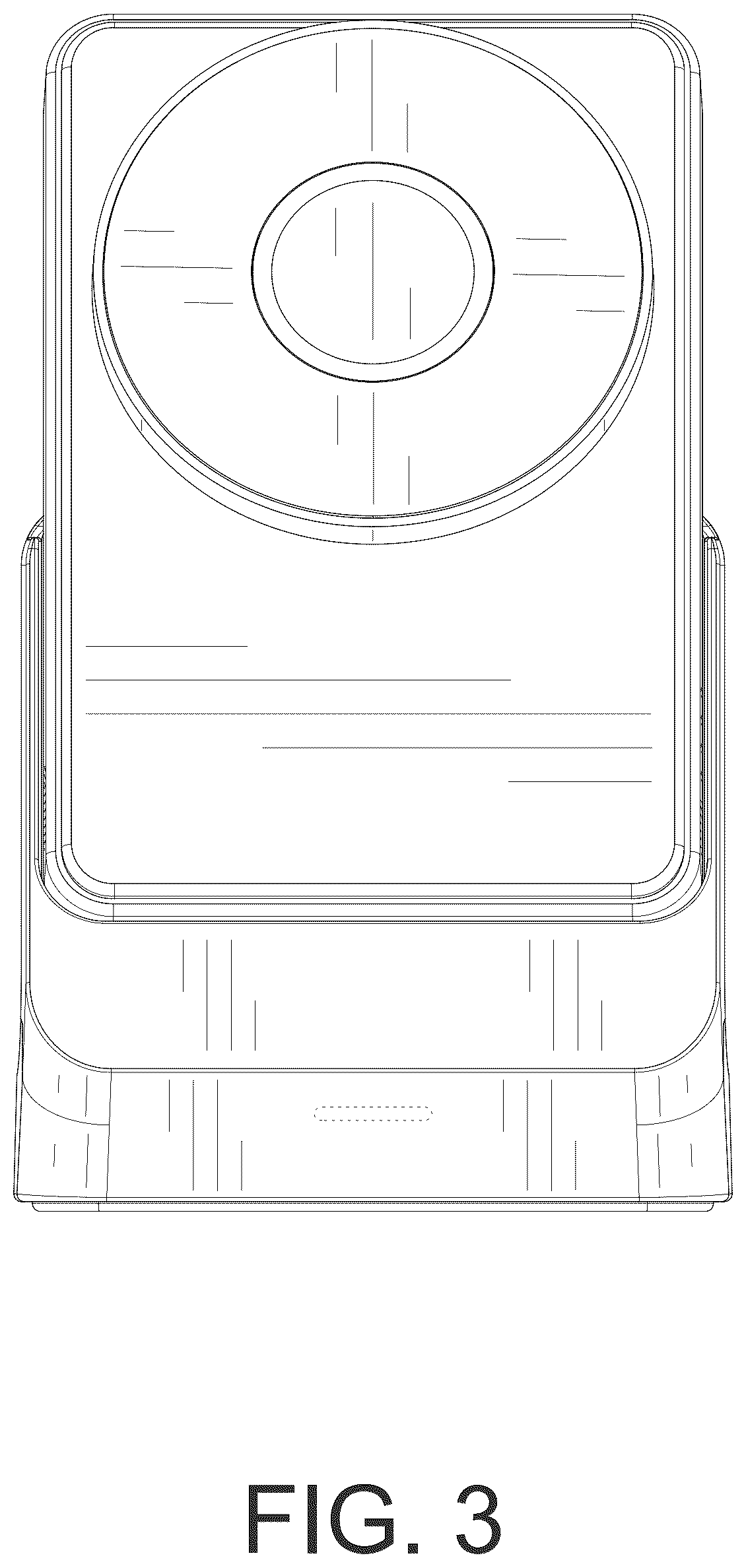 Patent USD1125046 Figure 3 – Wireless charger