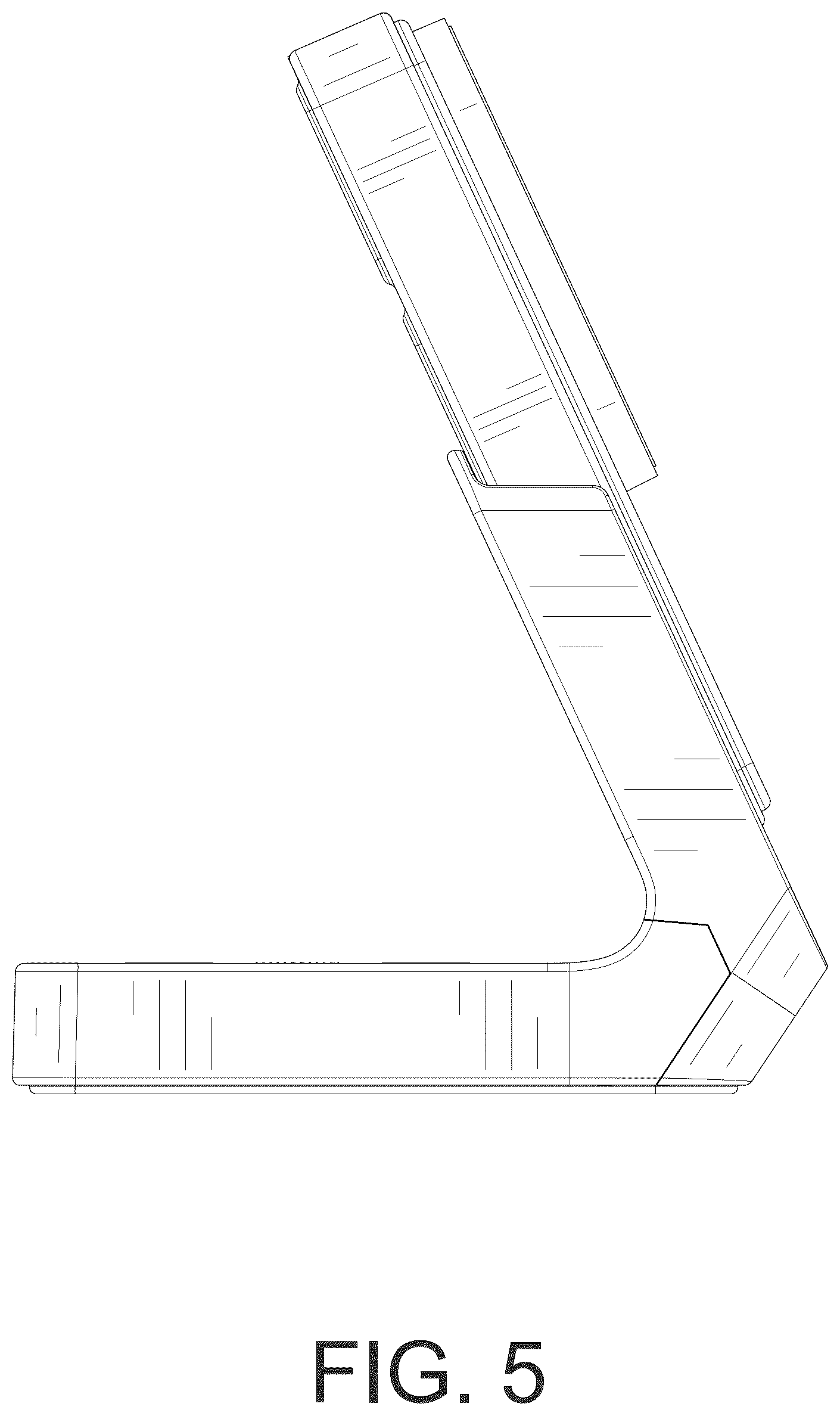 Patent USD1125046 Figure 5 – Wireless charger