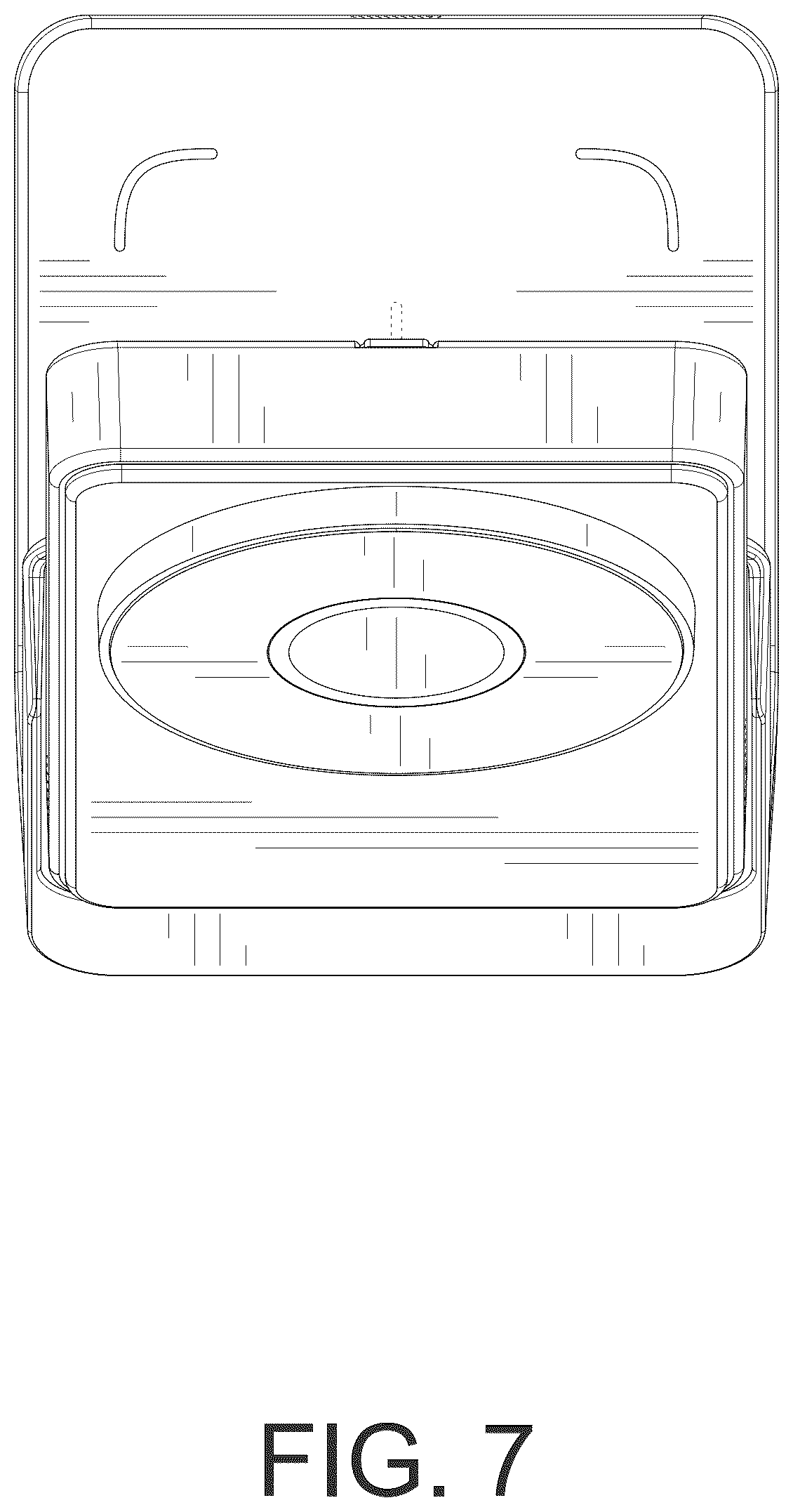 Patent USD1125046 Figure 7 – Wireless charger