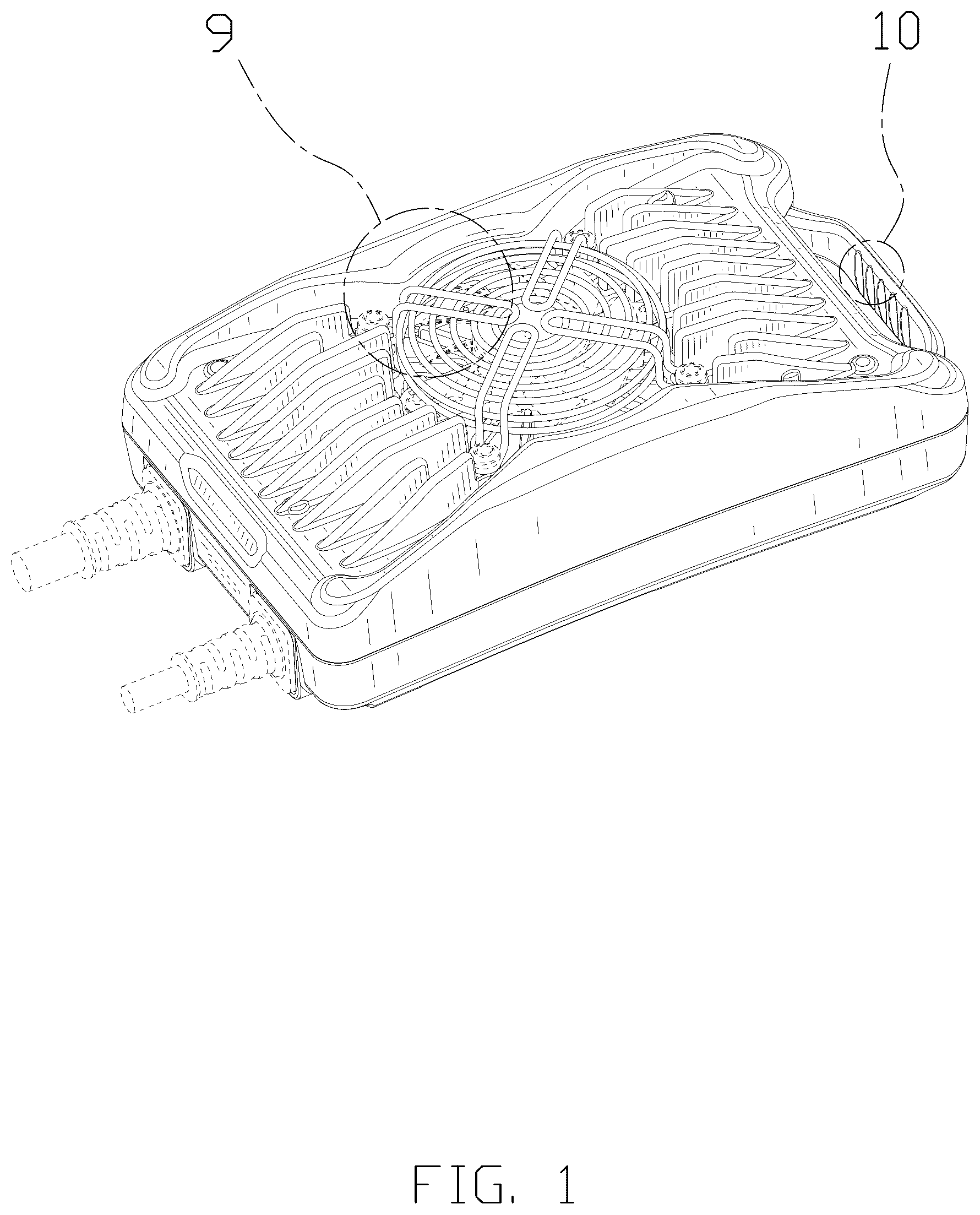 Patent USD1125047 Figure 1 – Charger