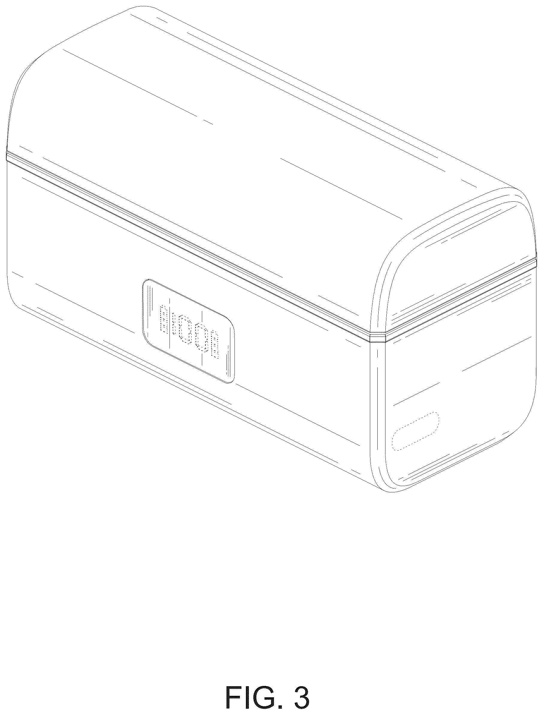 Patent USD1125048 Figure 3 – Microphone charging case set