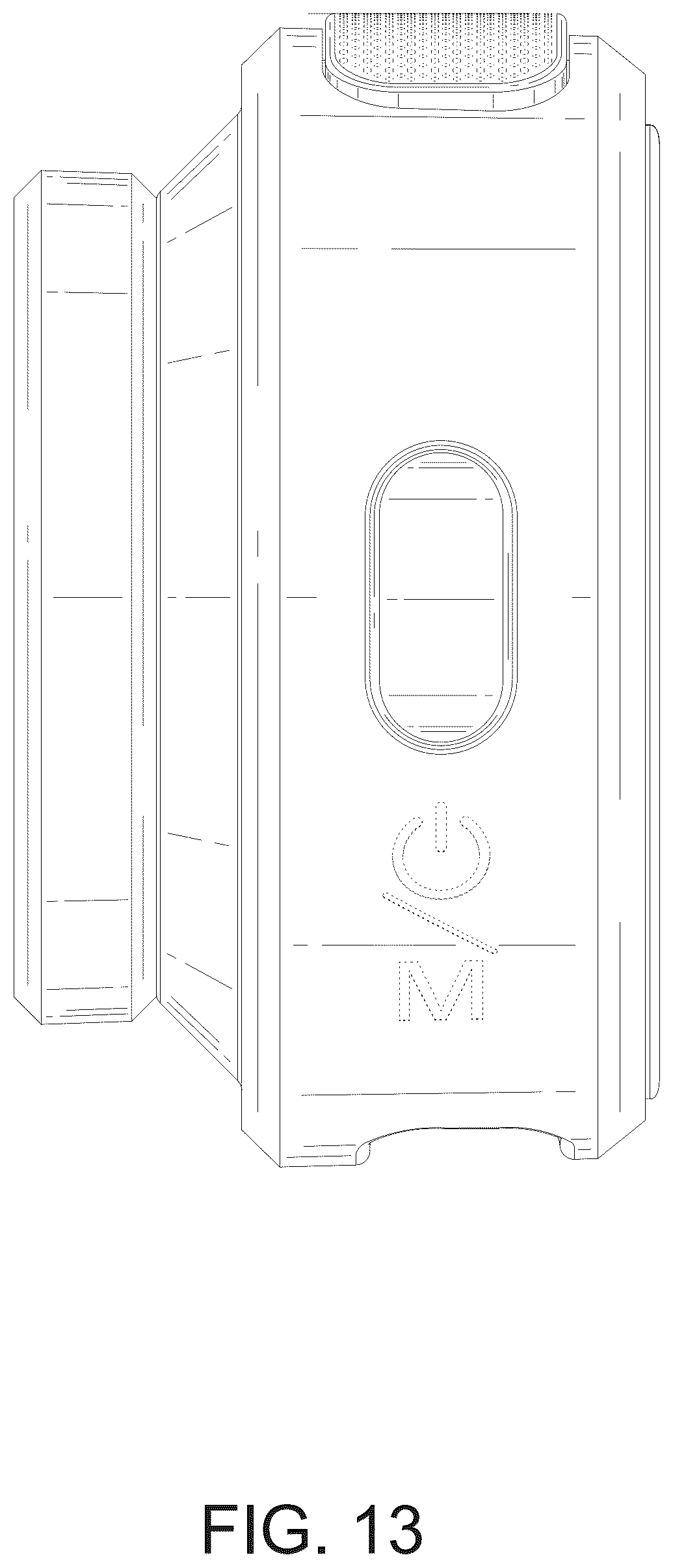 Patent USD1125048 Figure 13 – Microphone charging case set