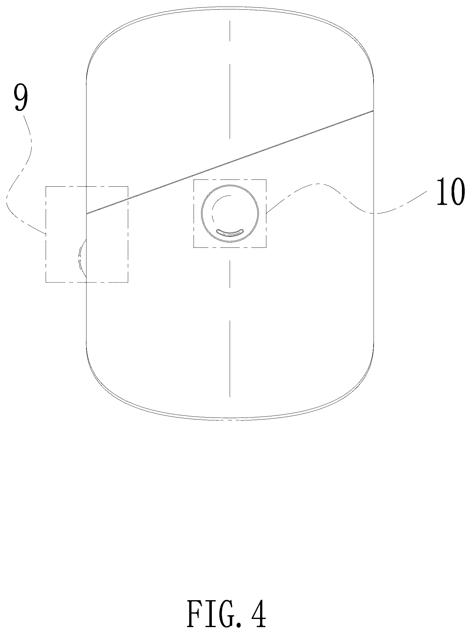 Patent USD1125049 Figure 4 – Charging case