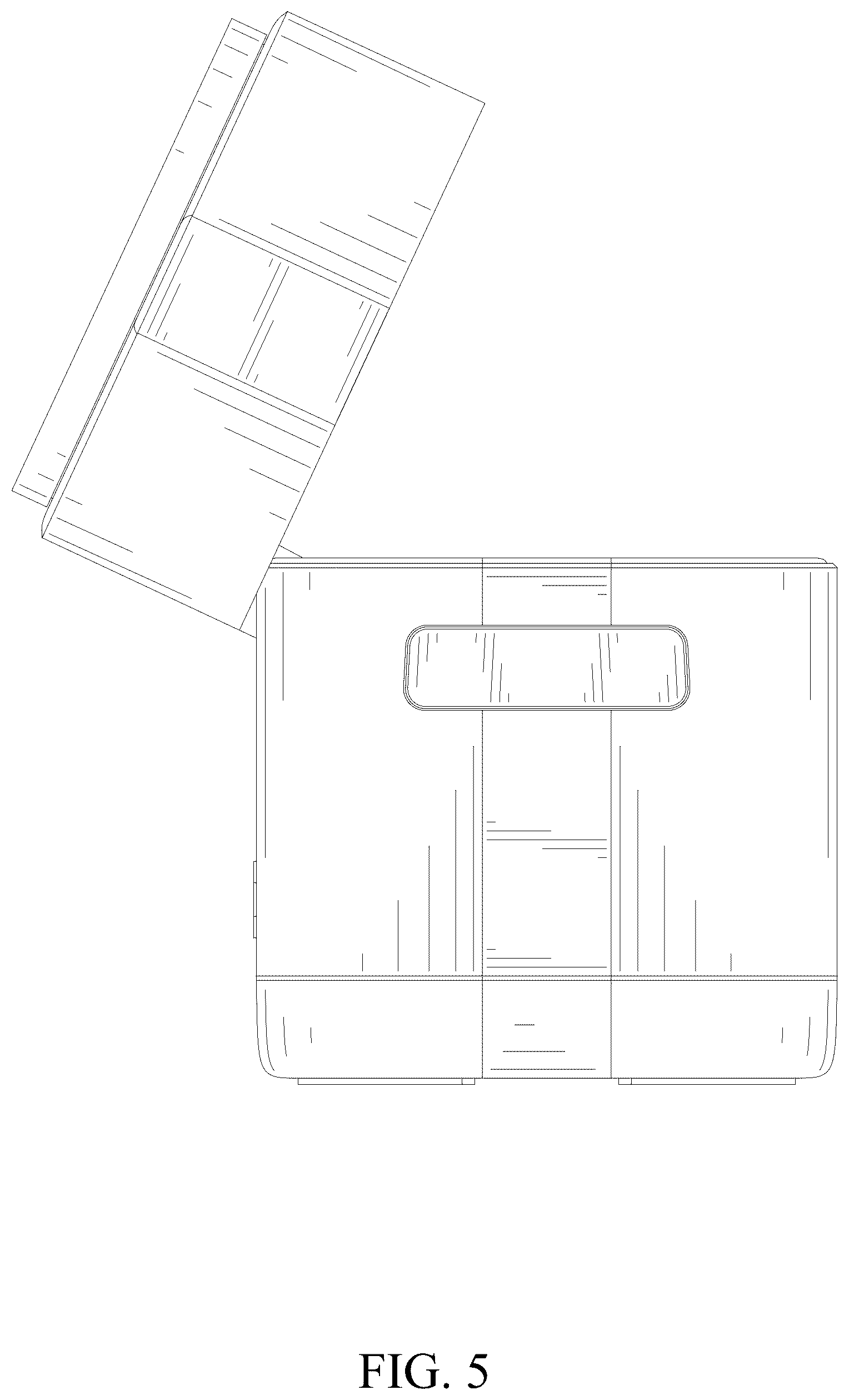 Patent USD1125050 Figure 5 – Wireless charger