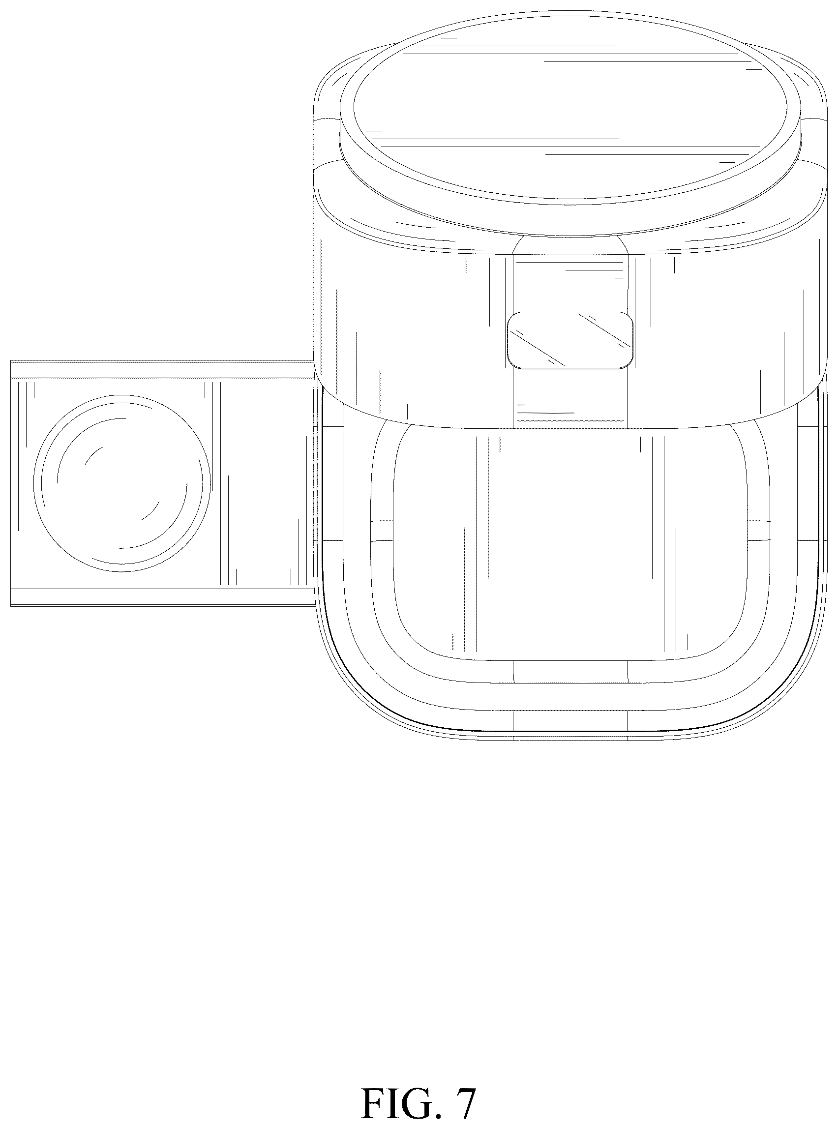 Patent USD1125050 Figure 7 – Wireless charger