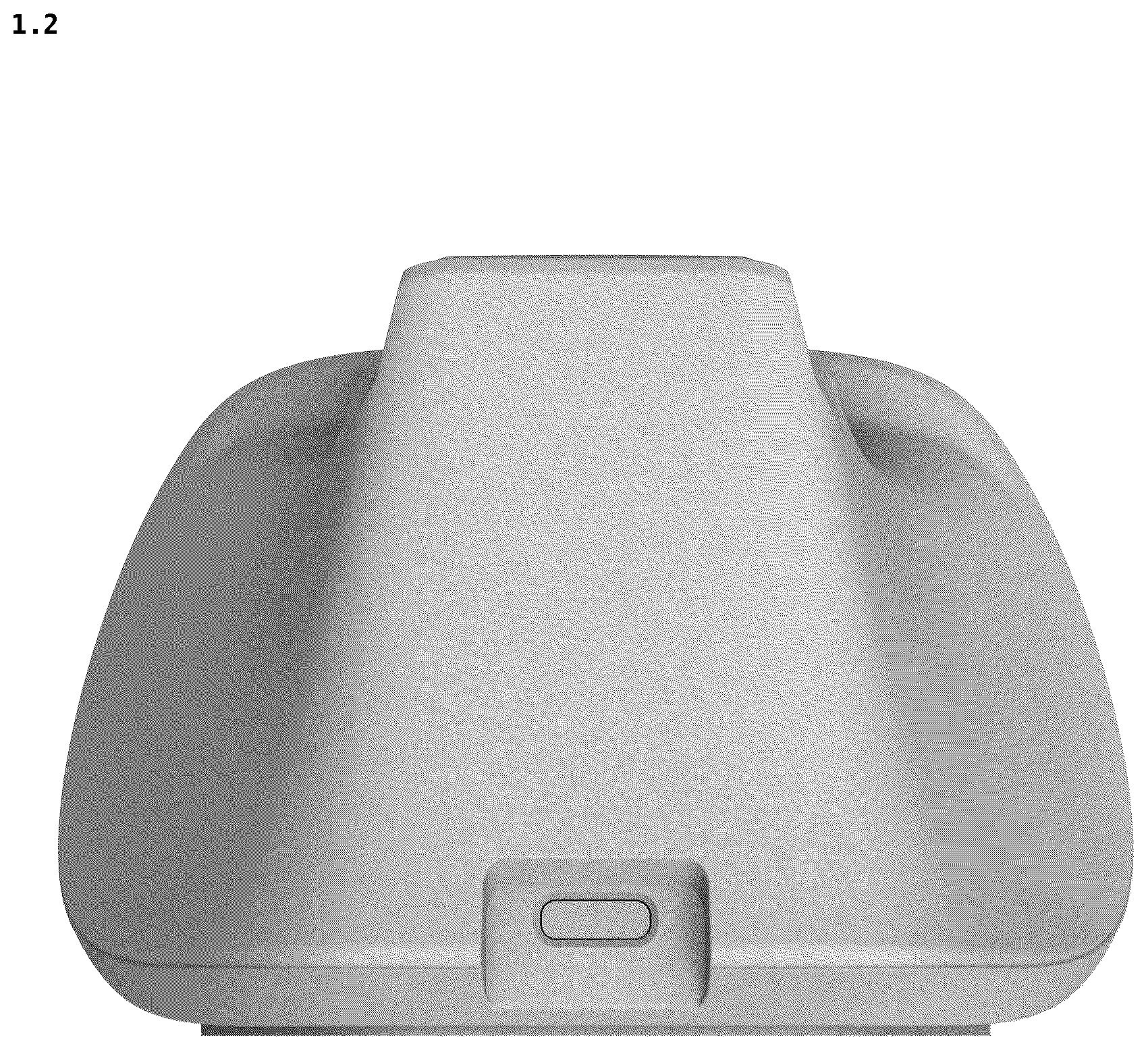 Patent USD1125052 Figure 2 – Charging dock