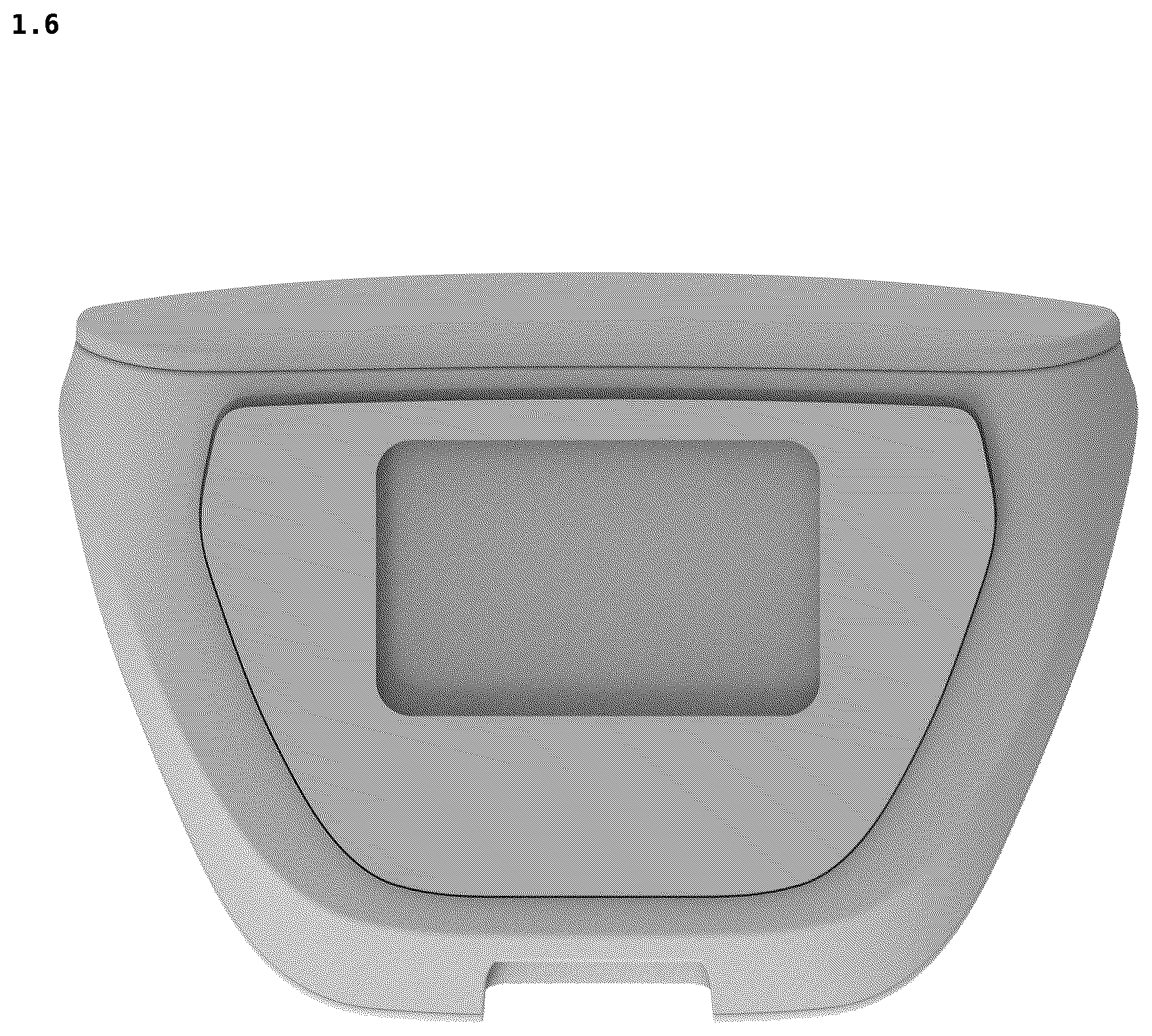 Patent USD1125052 Figure 6 – Charging dock