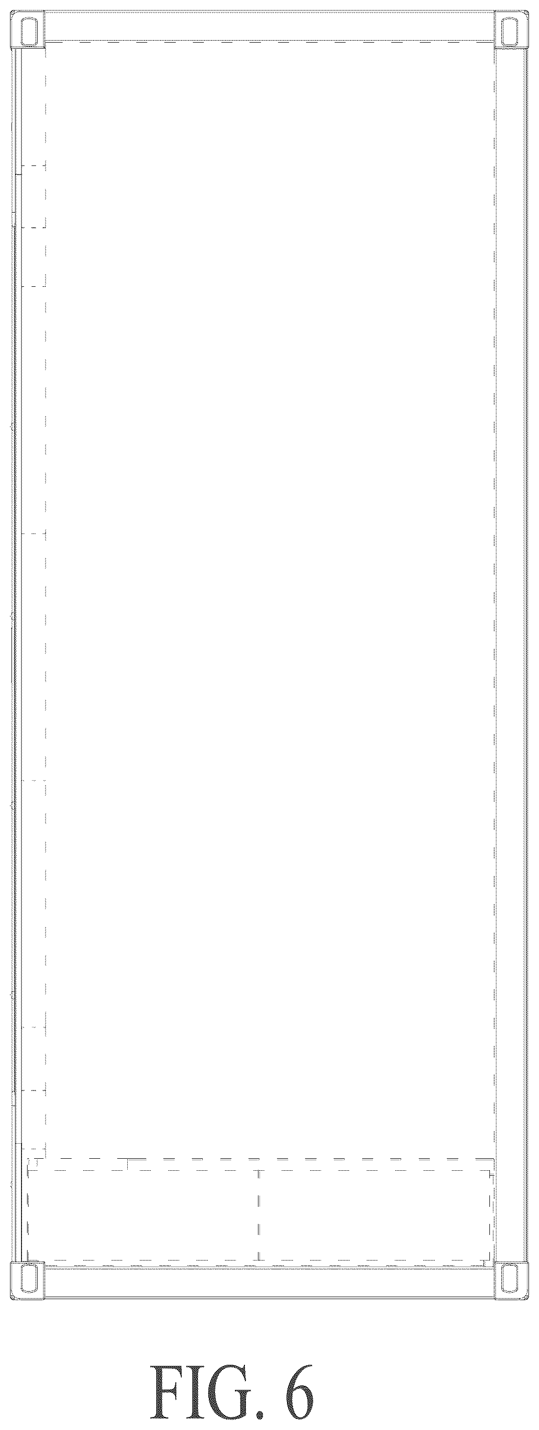 Patent USD1125053 Figure 6 – Outdoor energy storage cabinet