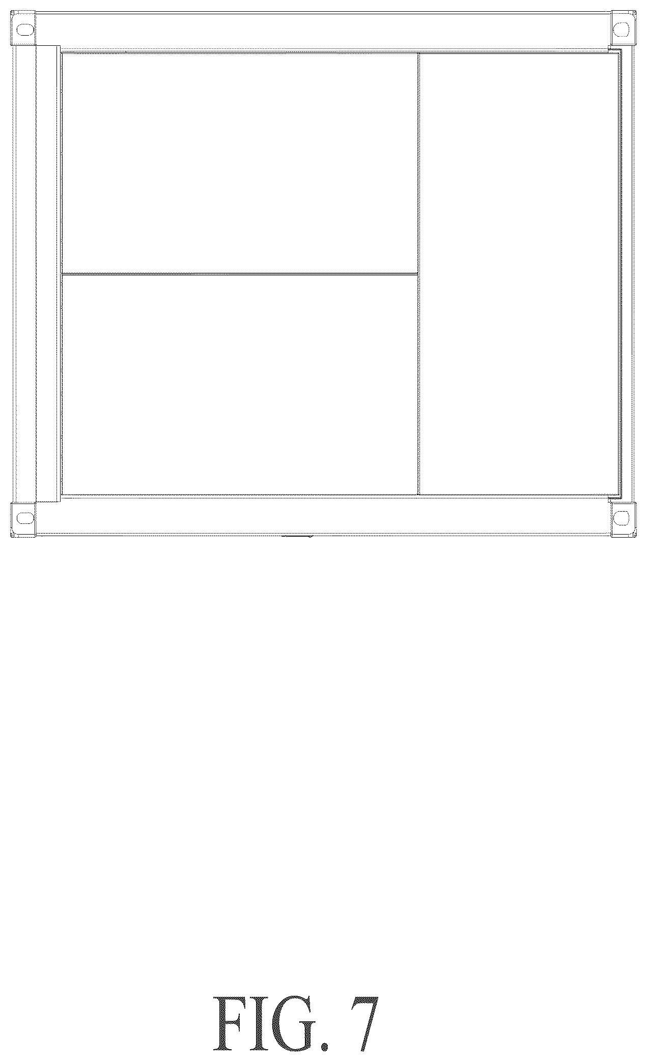 Patent USD1125053 Figure 7 – Outdoor energy storage cabinet