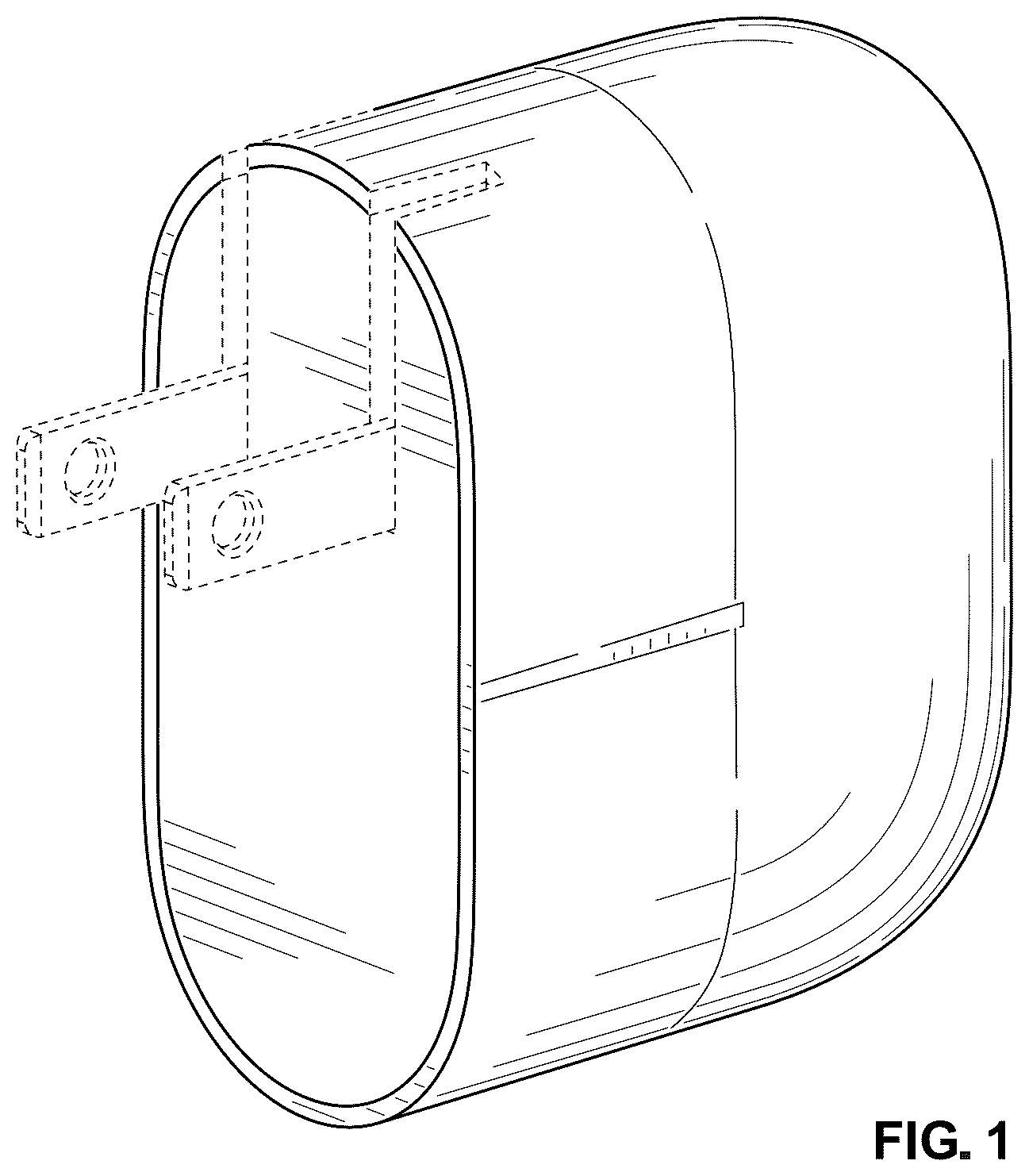 Patent USD1125054 Figure 1 – Power adaptor