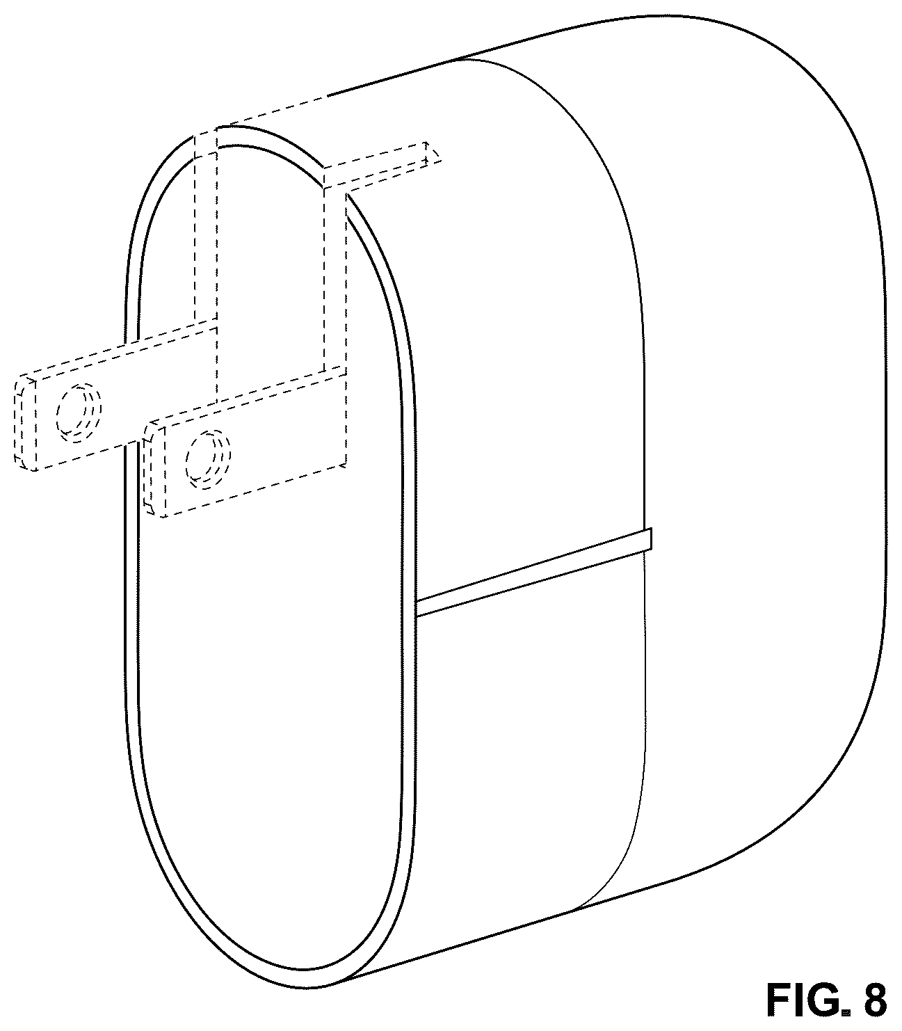 Patent USD1125054 Figure 5 – Power adaptor