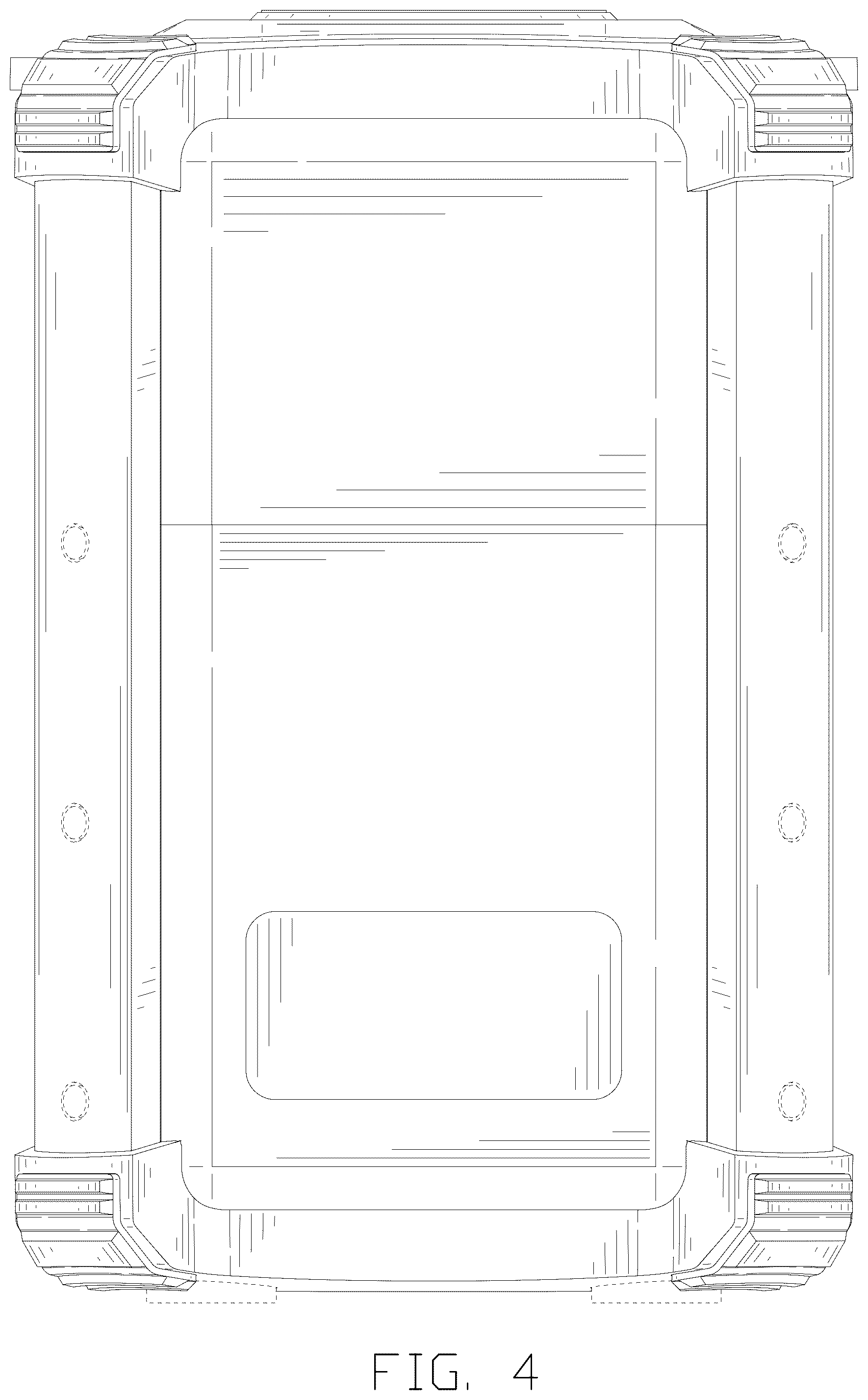 Patent USD1125055 Figure 4 – Portable power station