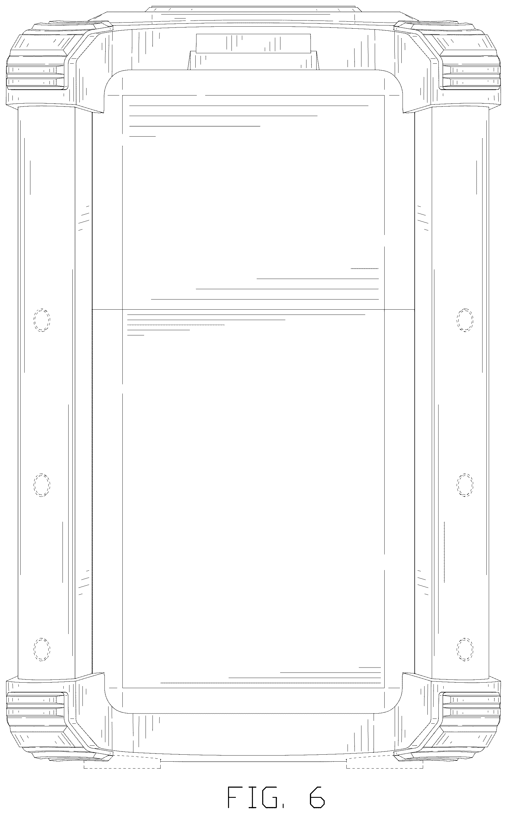 Patent USD1125055 Figure 6 – Portable power station