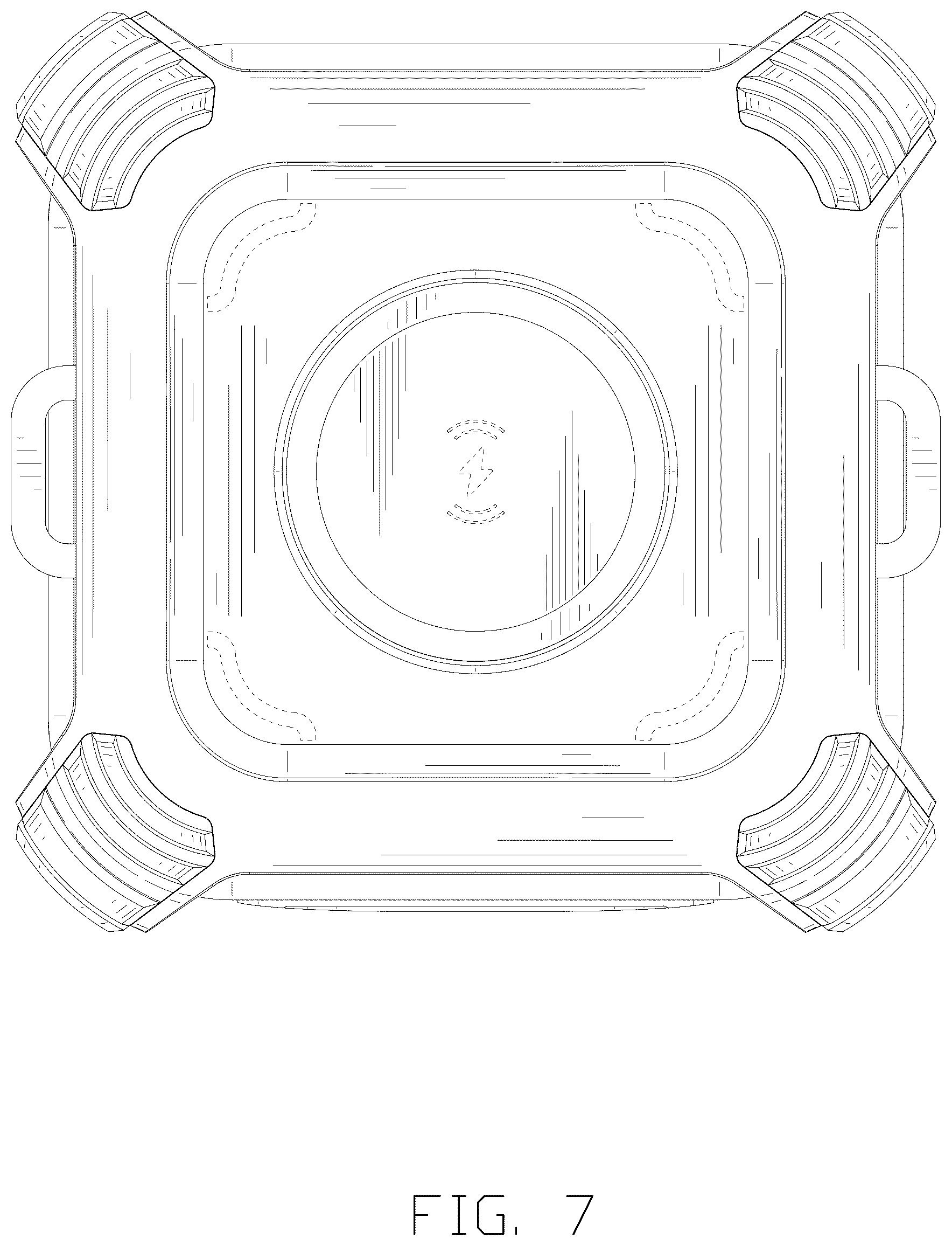 Patent USD1125055 Figure 7 – Portable power station
